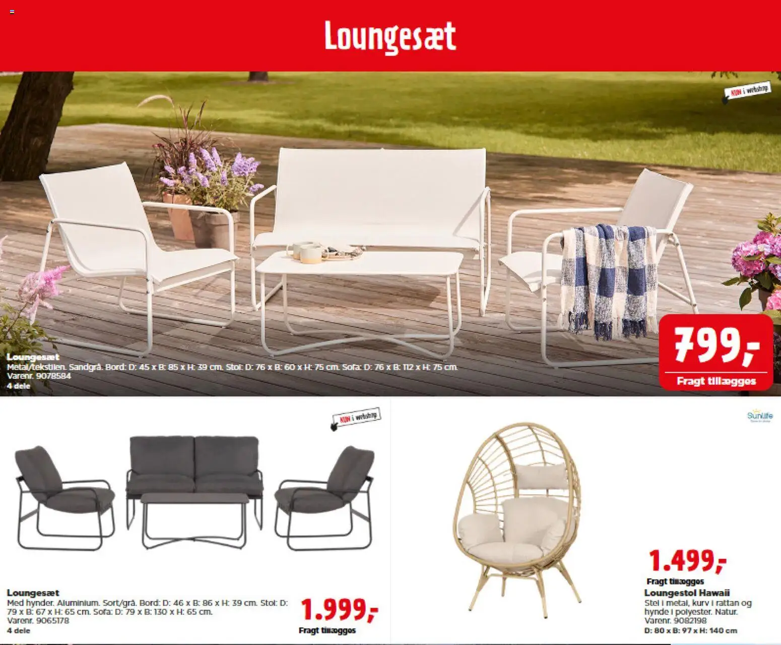 Jem & fix tilbudsavis – gyldig fra 13.03.2026 | Side: 31 | Produkter: Sofa, Bord, Kurv, Loungesæt