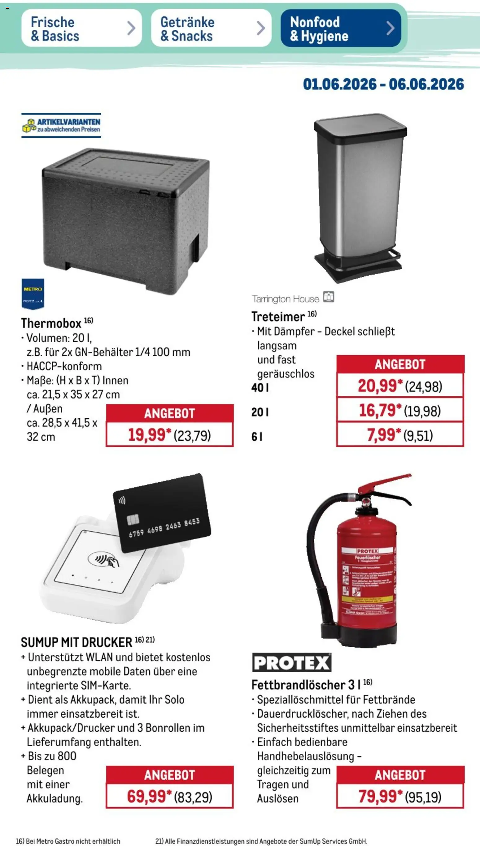 Metro NonFood-Angebote – gültig ab 01.06.2026 | Seite: 6 | Produkte: Drucker