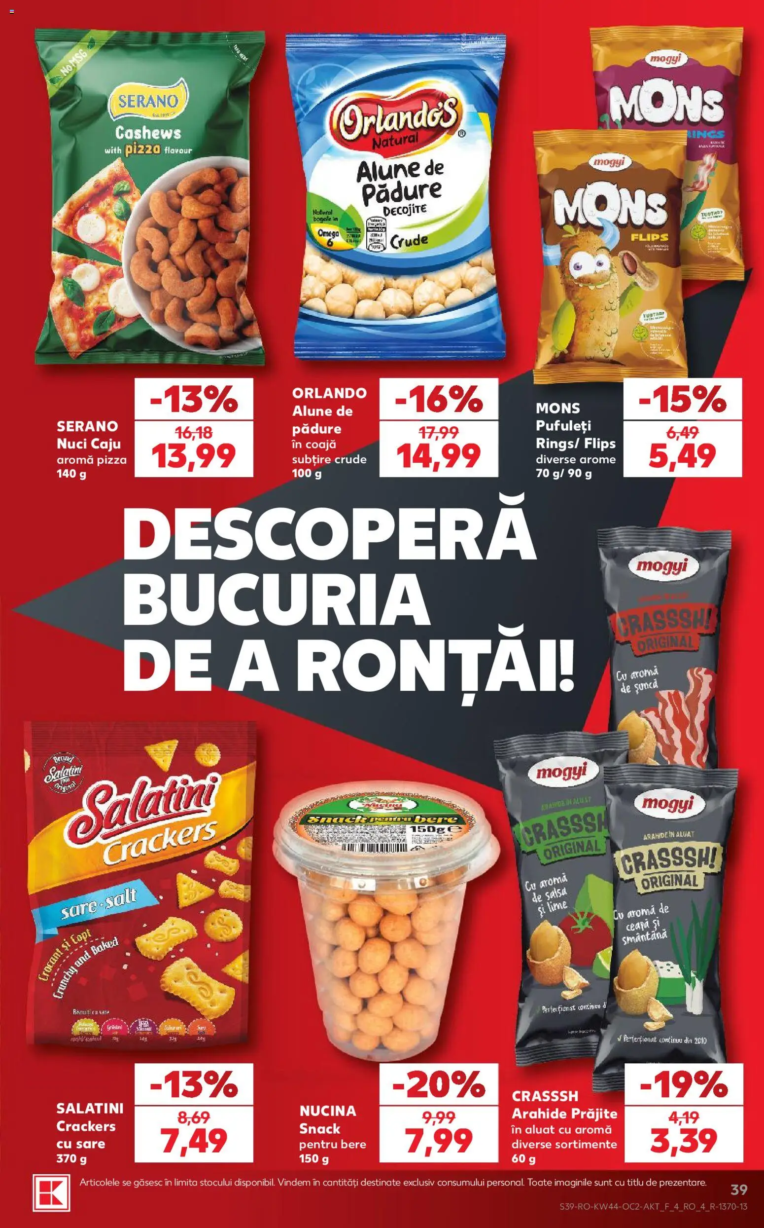 Noul catalog Kaufland – valabil de la 28.10.2026 | Pagină: 39