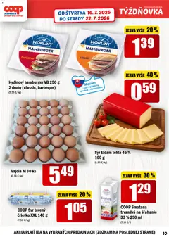 COOP Jednota leták platný od 16.07.2026 | Strana: 10