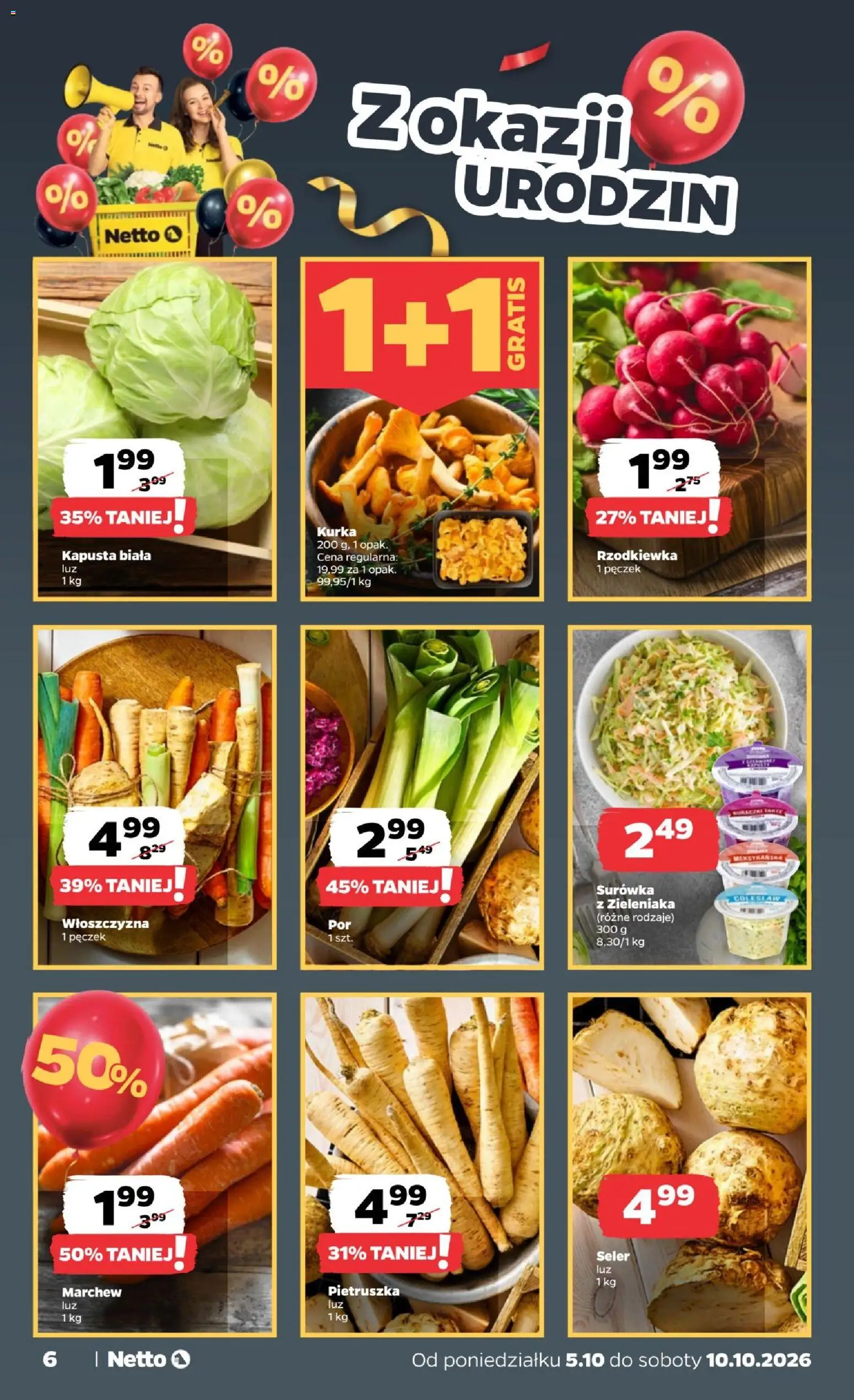 Netto gazetka od poniedziałku od 05.10.2026 | Strona: 6