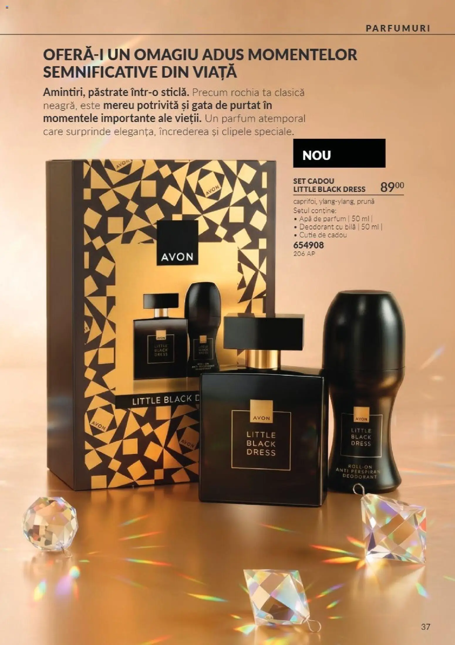 Noul catalog Avon – valabil de la 01.11.2026 | Pagină: 37 | Produse: Apă de parfum, Cutie, Parfum, Deodorant