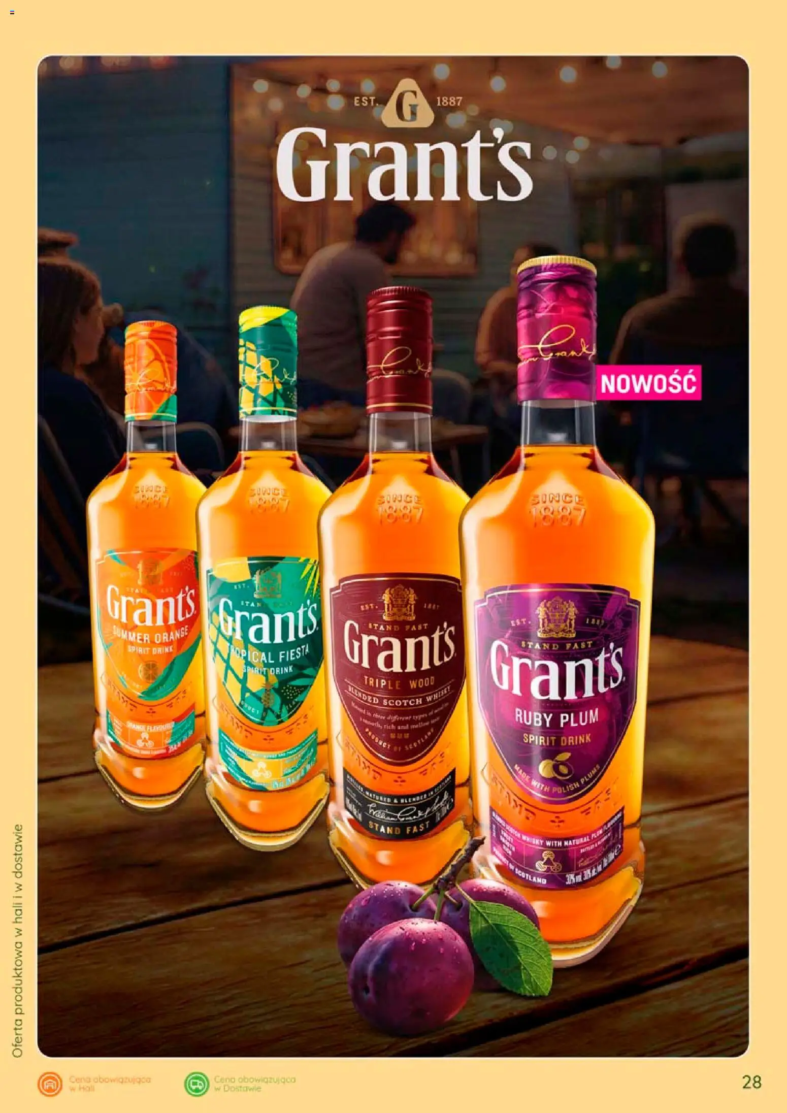 Eurocash gazetka - Katalog Alkoholowy od 01.08.2026 | Strona: 28 | Produkty: Grant's