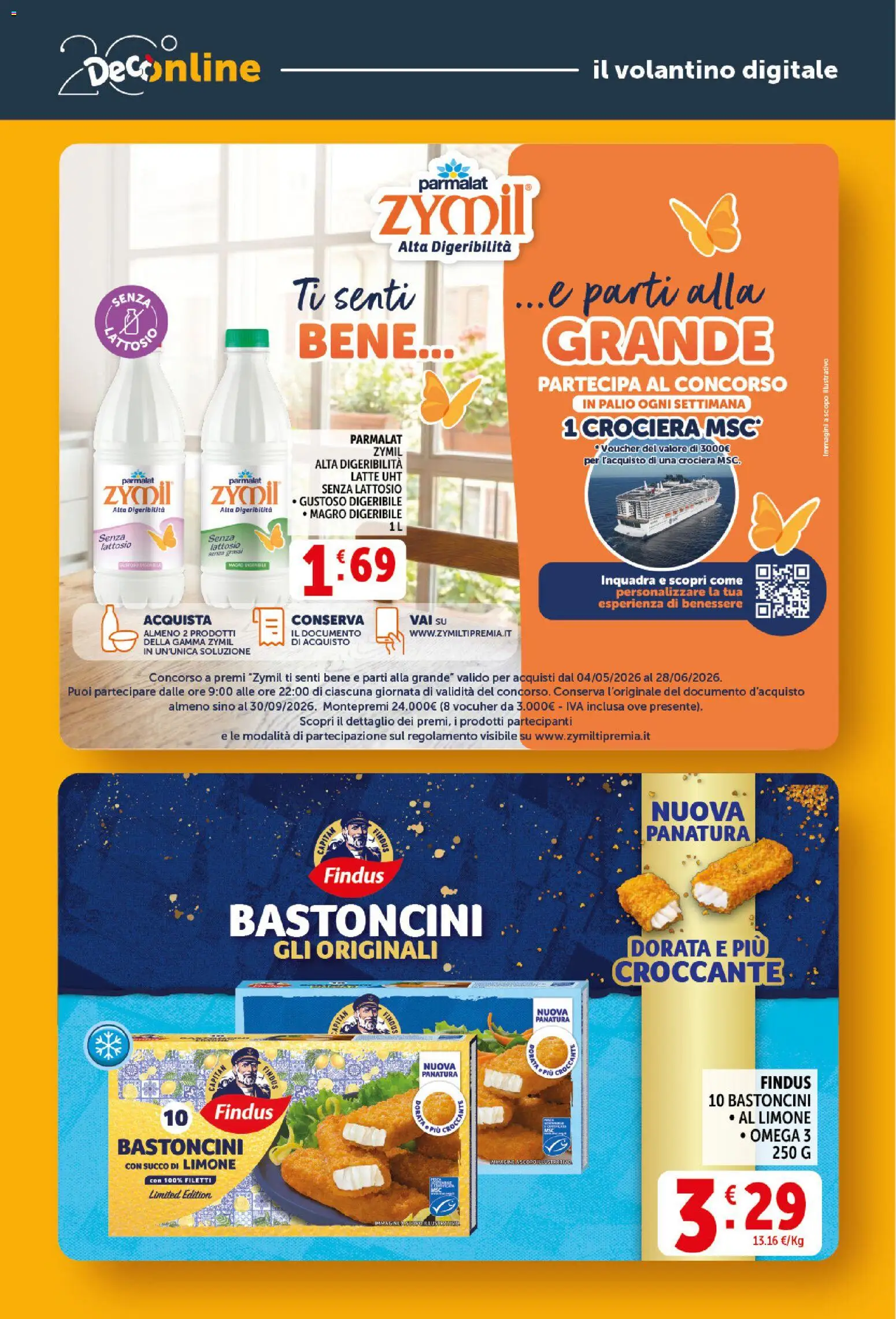 Volantino Decò del 20.05.2026 | Pagina: 27 | Prodotti: Succo, Latte, Limone