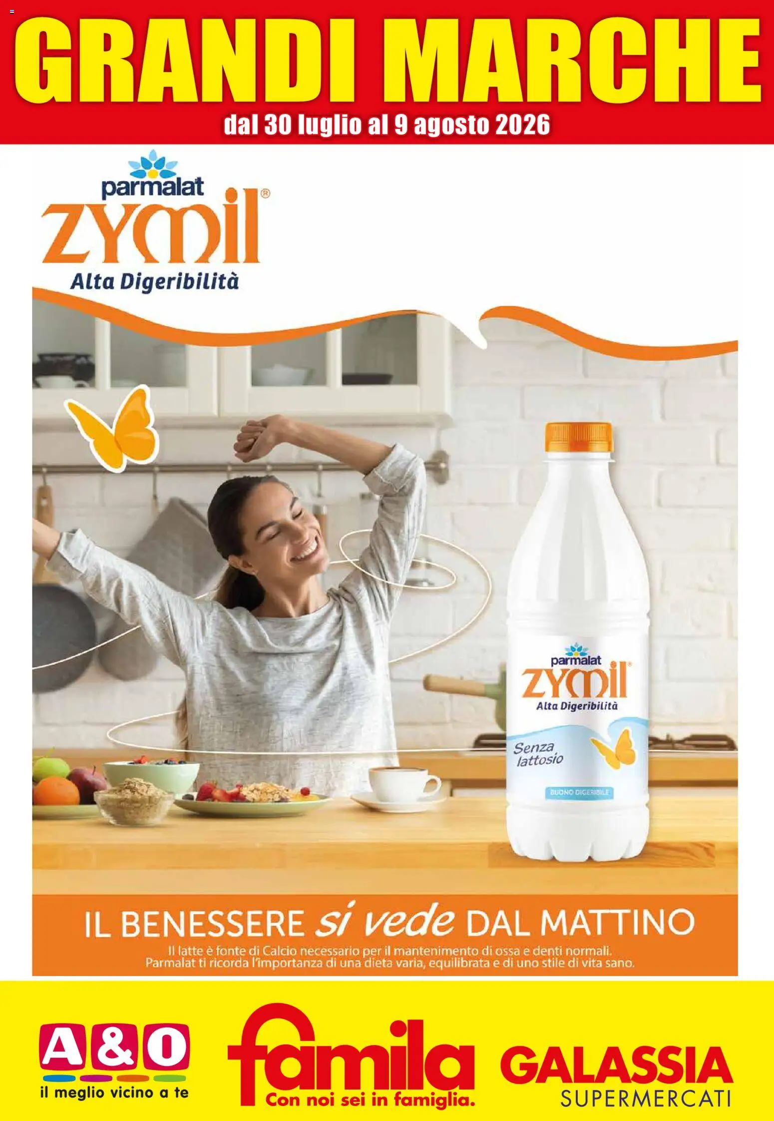 Volantino Famila del 30/07/2026 | Pagina: 1 | Prodotti: Tè, Latte