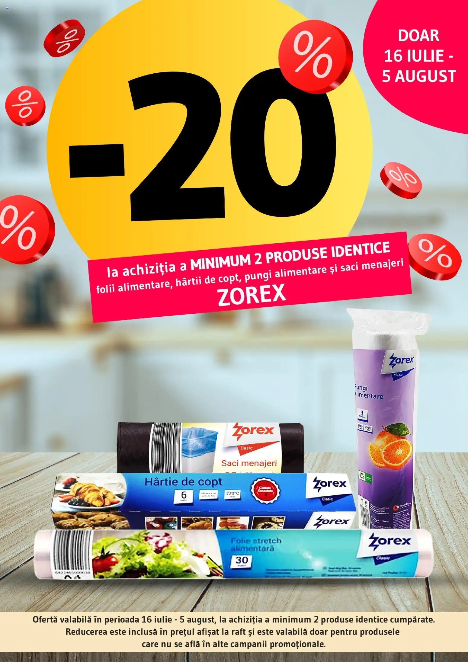 Noul catalog Supeco – valabil de la 16.07.2026 | Pagină: 10 | Produse: Saci menajeri, Raft