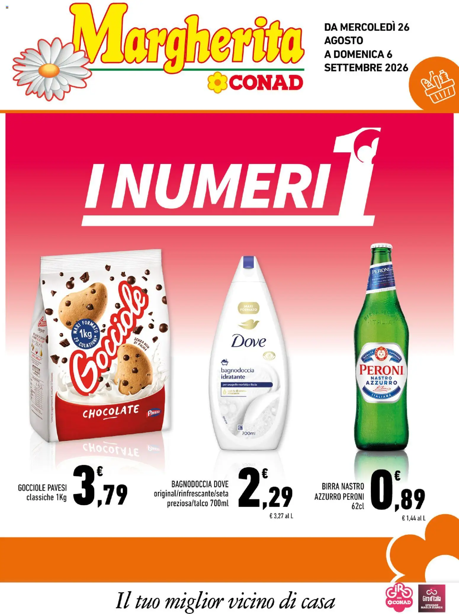Volantino Conad del 26/08/2026 | Pagina: 1