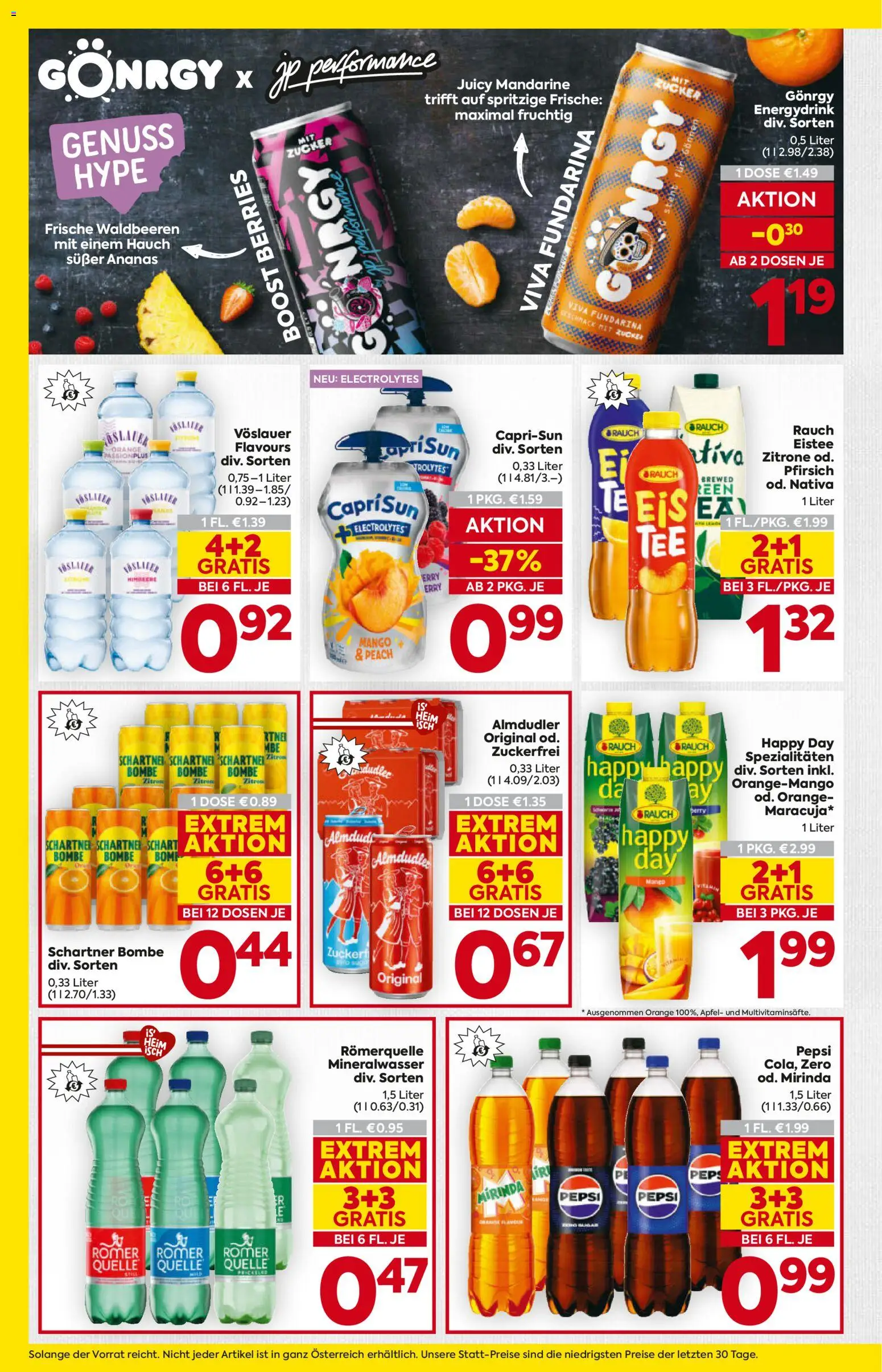 Billa Flugblatt - Wien gültig ab 16.04.2026 | Seite: 12 | Produkte: Zucker, Zitrone, Mango, Pfirsich