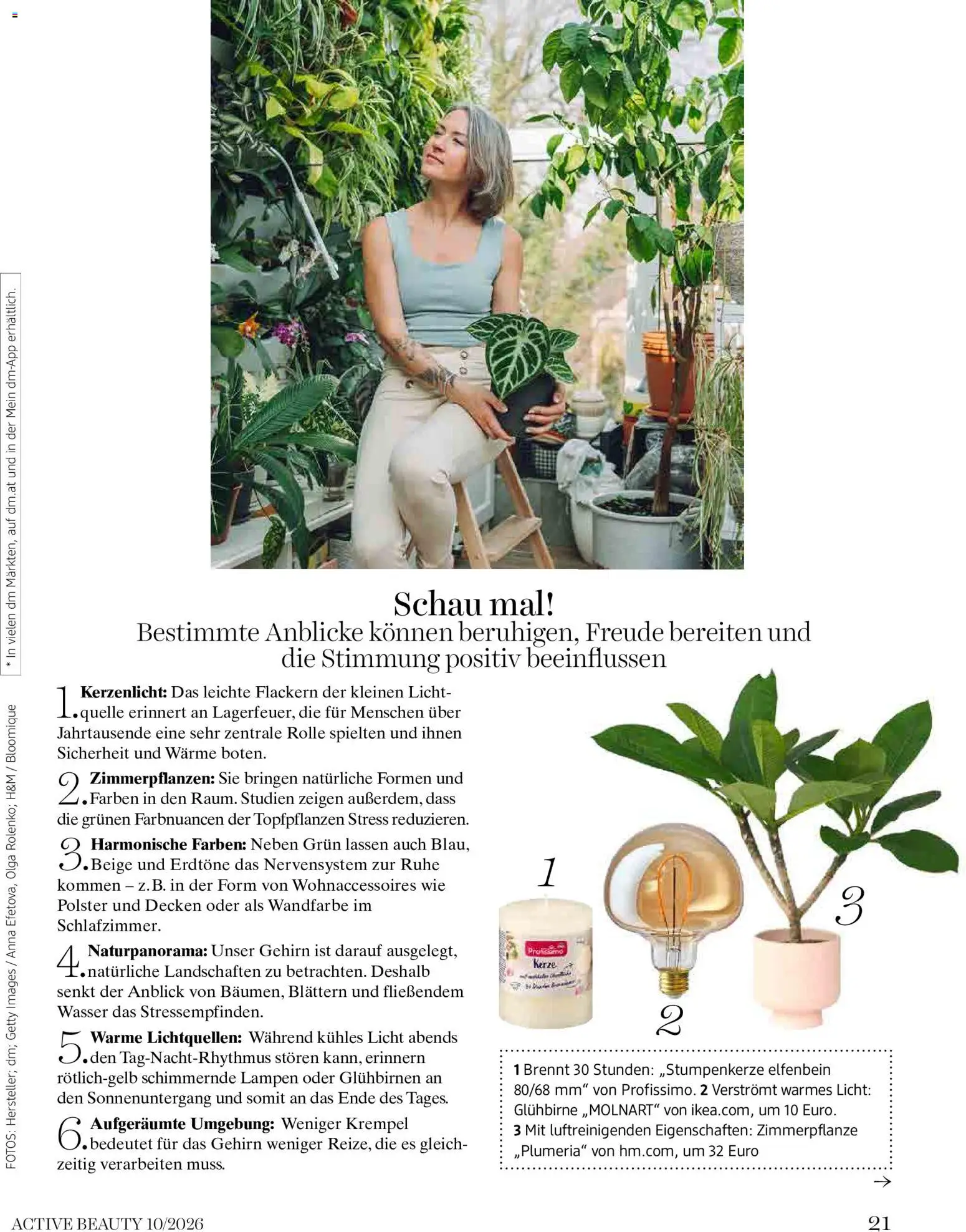 dm drogerie markt Magazin October 2026 gültig ab 01.10.2026 | Seite: 21 | Produkte: Wasser