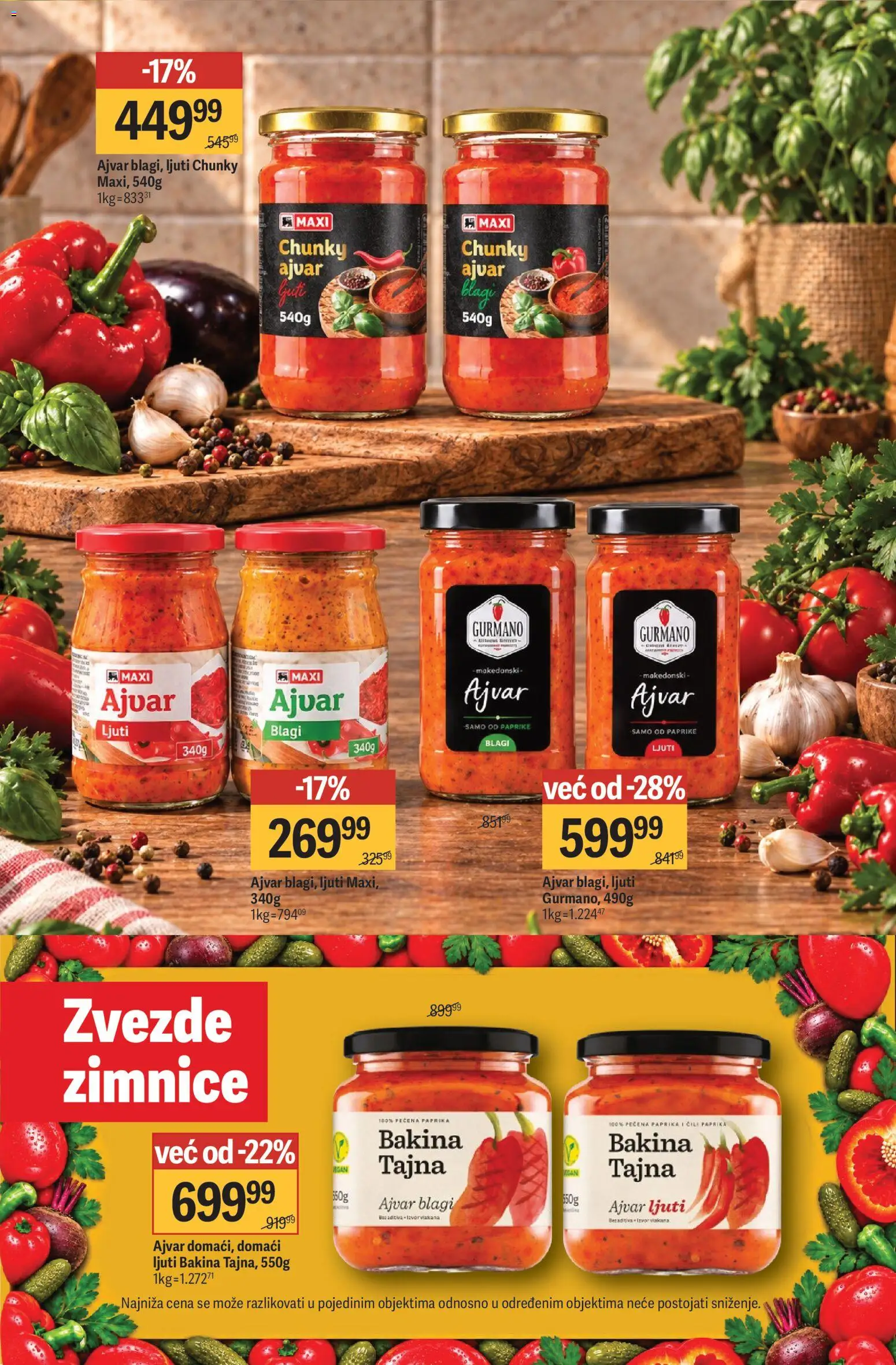 Mega Maxi katalog - važi od 17.09.2026 | Strana: 4 | Proizvode: Ajvar, Pečena paprika, Paprika