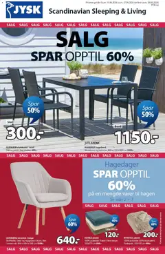 Forhåndsvisning av JYSK kundeavis gyldig fra 15.06.2026
