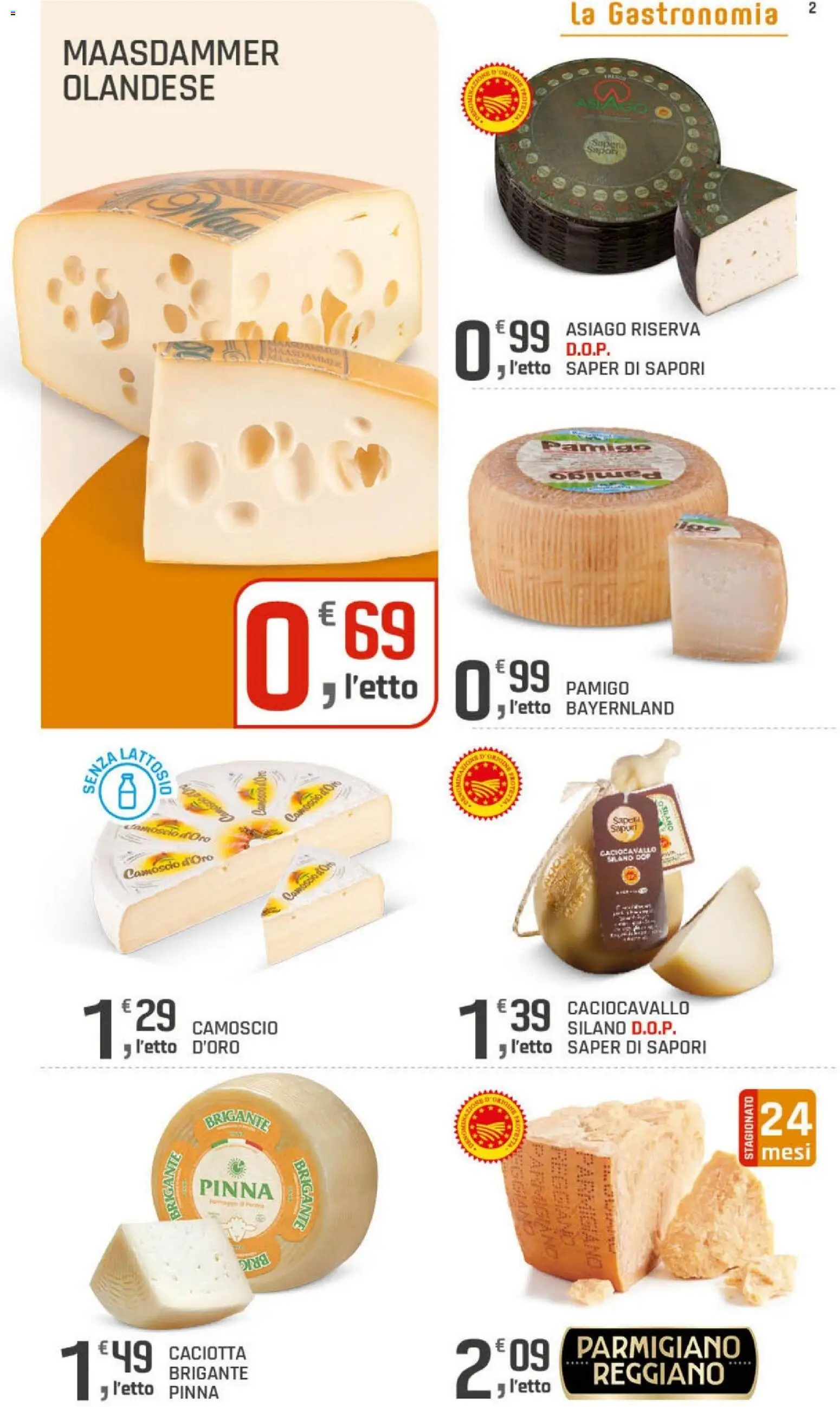 Volantino DOK del 06/08/2026 | Pagina: 2 | Prodotti: Parmigiano