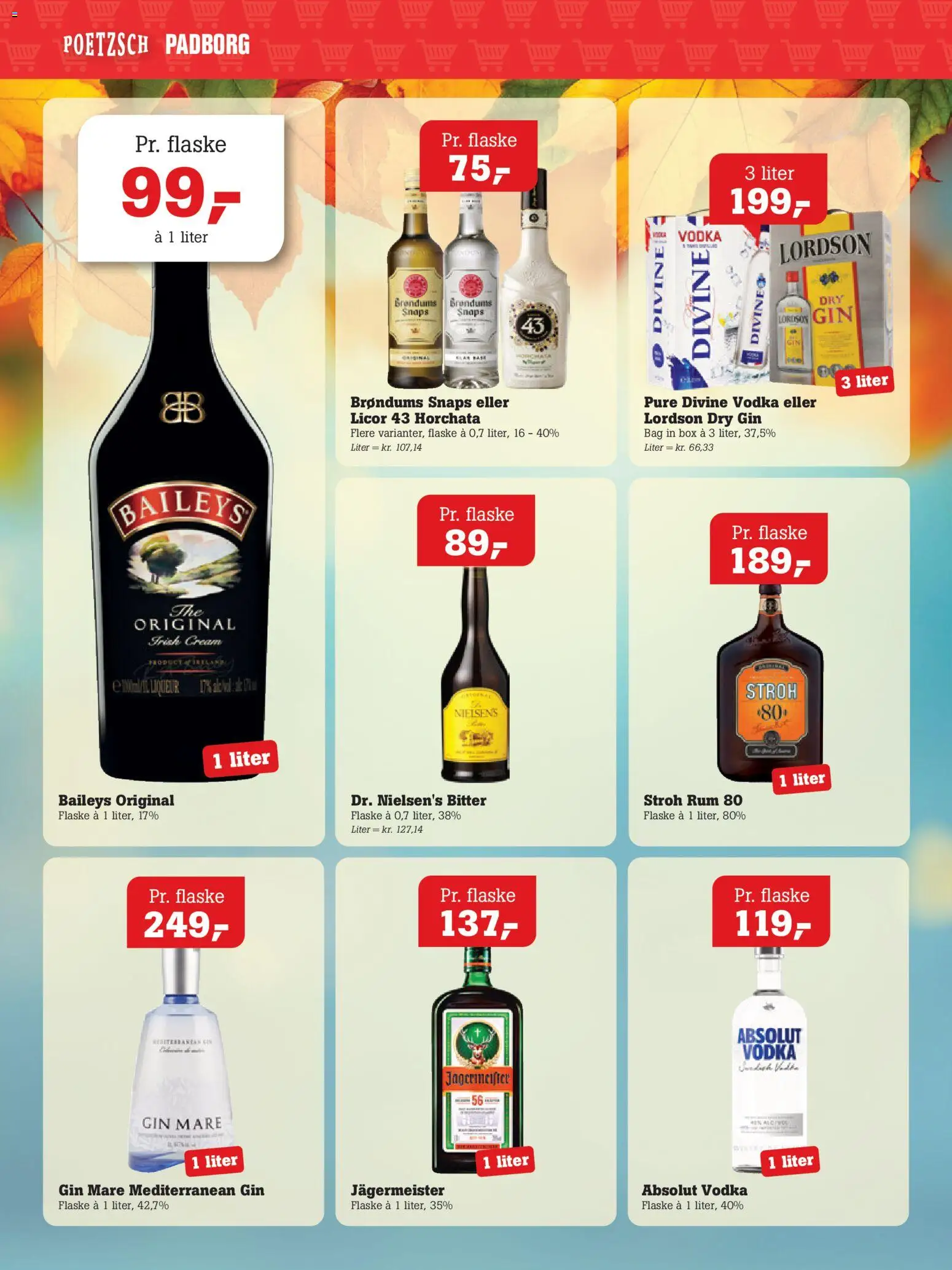Poetzsch Padborg tilbudsavis – gyldig fra 01/10/2026 | Side: 27 | Produkter: Baileys, Gin, Vodka