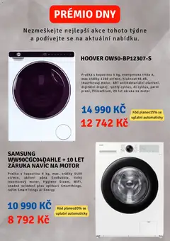 Náhled letáku Planeo Elektro leták od 15.10.2026 | Strana: 3 | Produkty: Pračka, Samsung, Pěna, Aktivní pěna