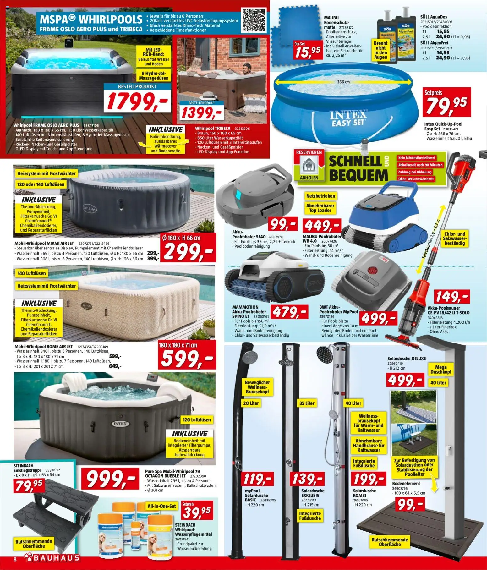 Bauhaus Prospekt aktuell gültig ab 24.06.2026 | Seite: 8 | Produkte: Wasser