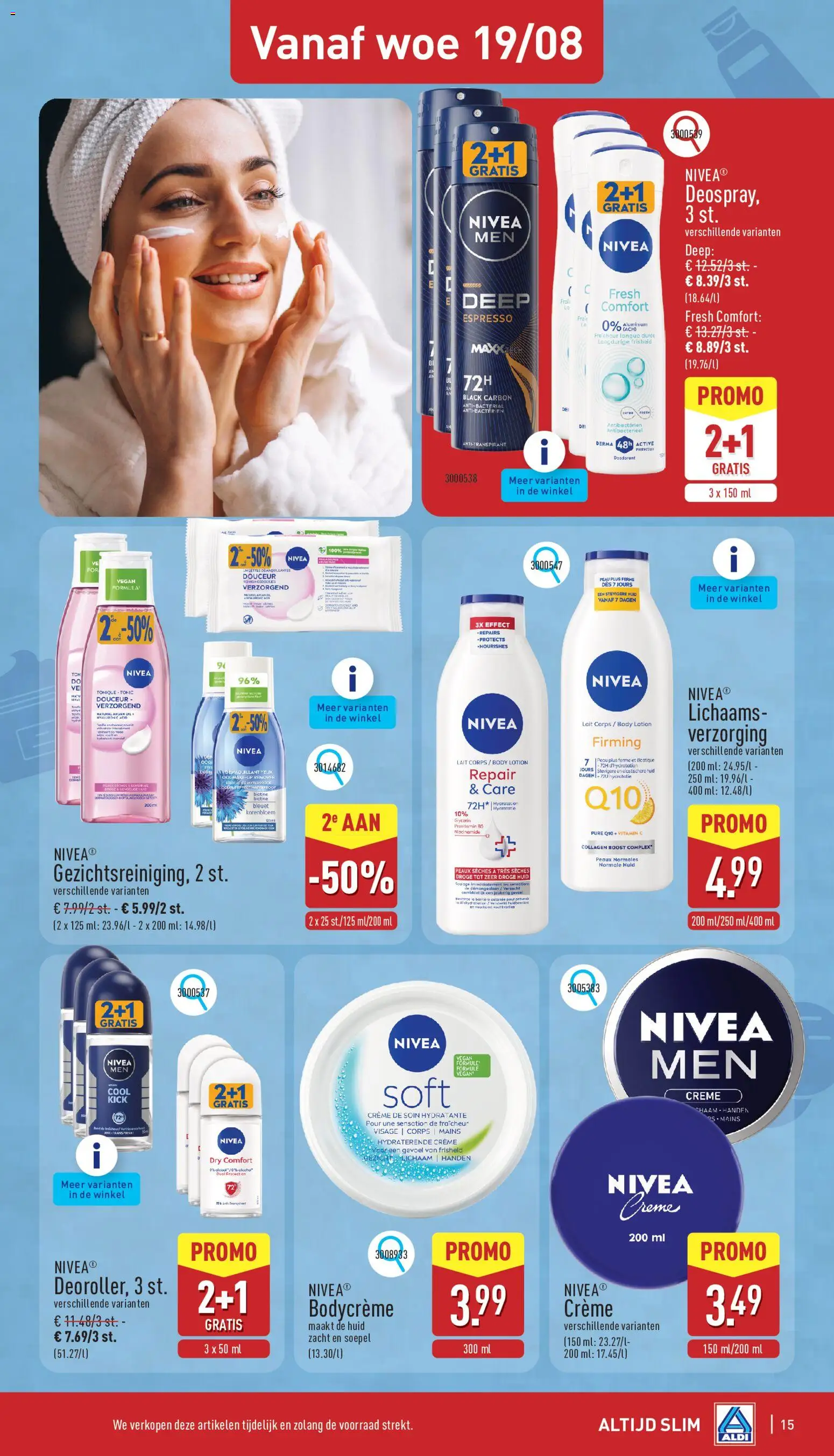 {H1} | Pagina: 15 | Producten: Tonic, Boost, Crème, Deodorant