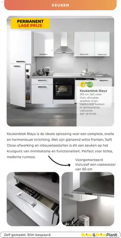 Brico Plan-it - Onze opbergingcatalogus - Voorbeeld van een folder van Brico Plan-it, geldig van 20.02.2026 | Pagina: 30 | Producten: Koelkast, Vaatwasser, Keukenblok