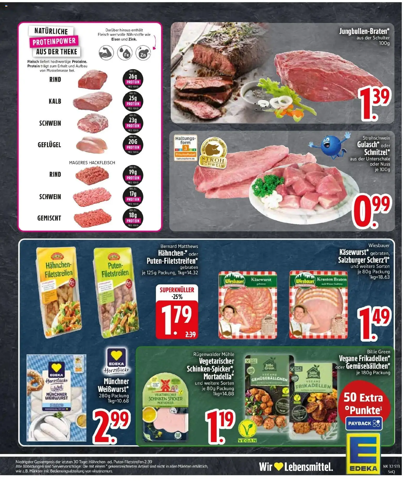 Edeka Prospekt Rosenheim (ab 03.08.2026) » Angebote Online | Seite: 15 | Produkte: Mühle, Hahnchen, Schinken, Fleisch