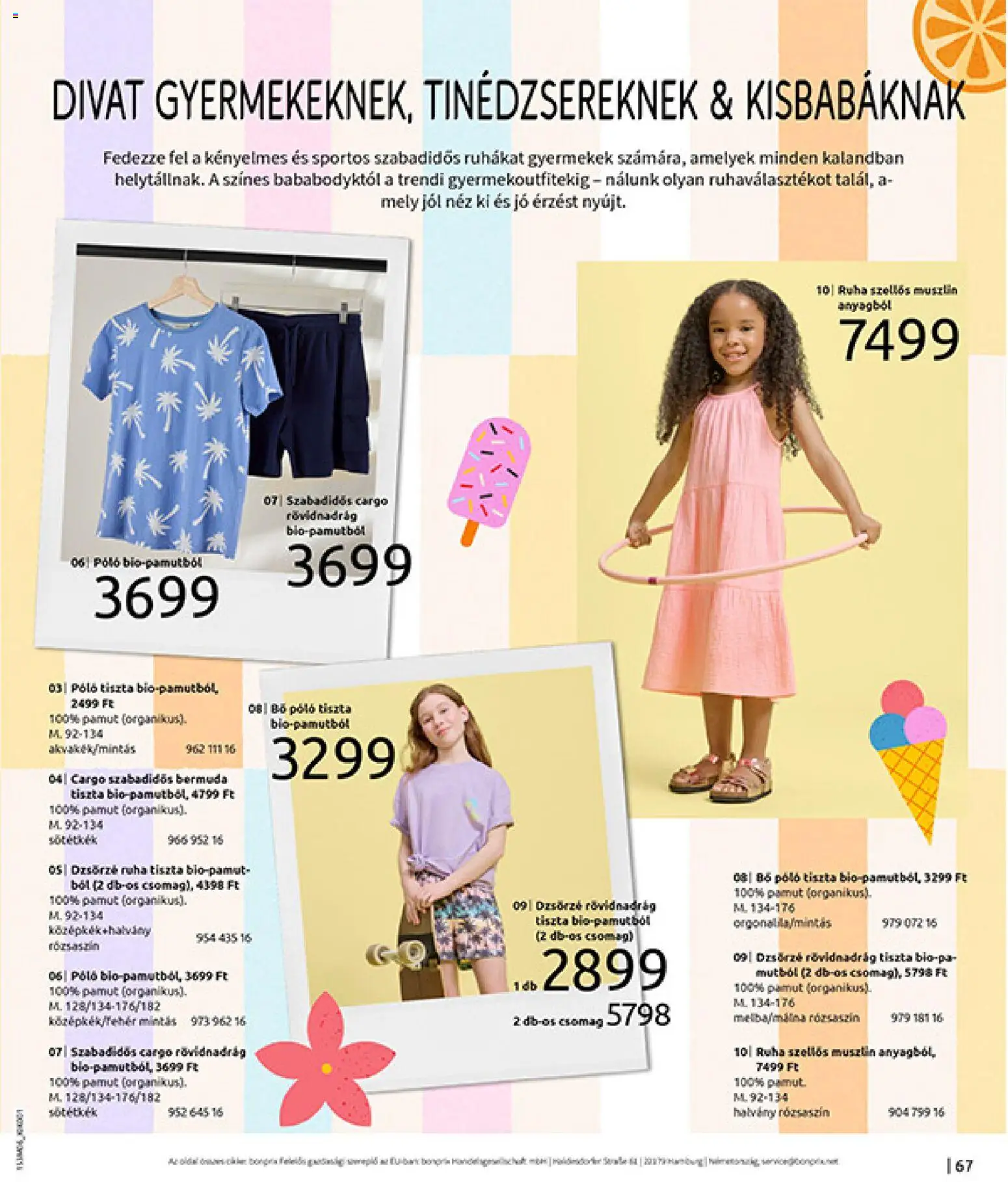 Bonprix akciós ujság - amely érvényes a következő dátumtól: 16.06.2026 | Oldal: 69 | Termékek: Ruha, Rövidnadrág