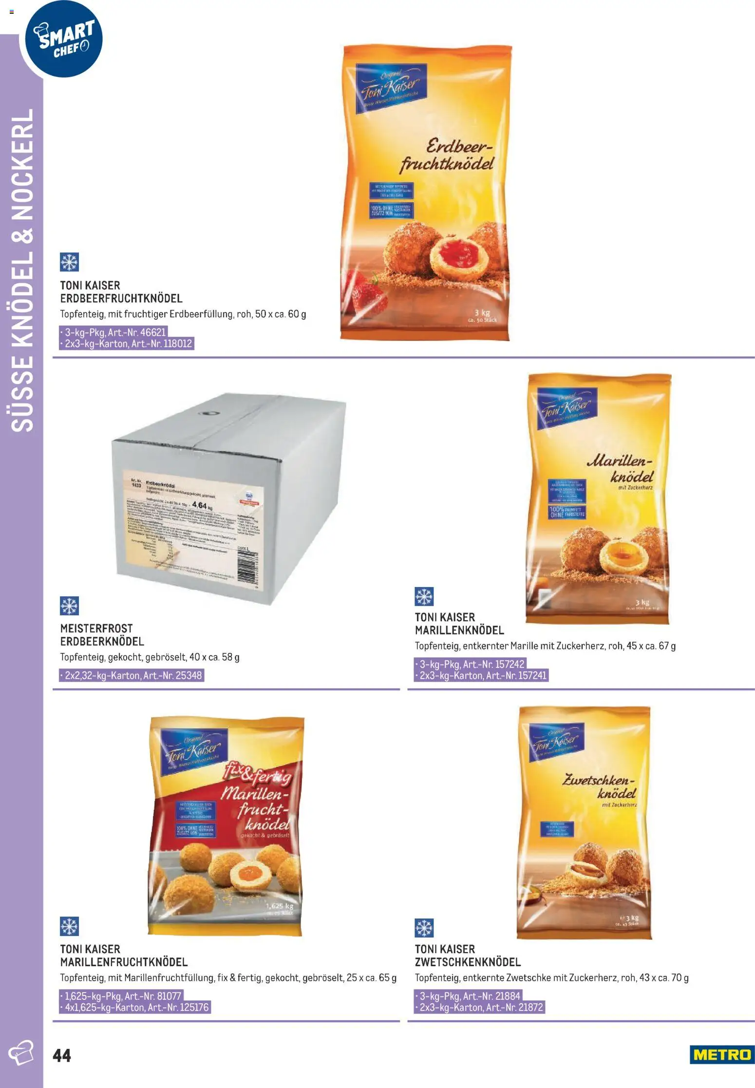 Metro angebote Smart Chef - Dessert gültig ab 01.01.2026 | Seite: 44