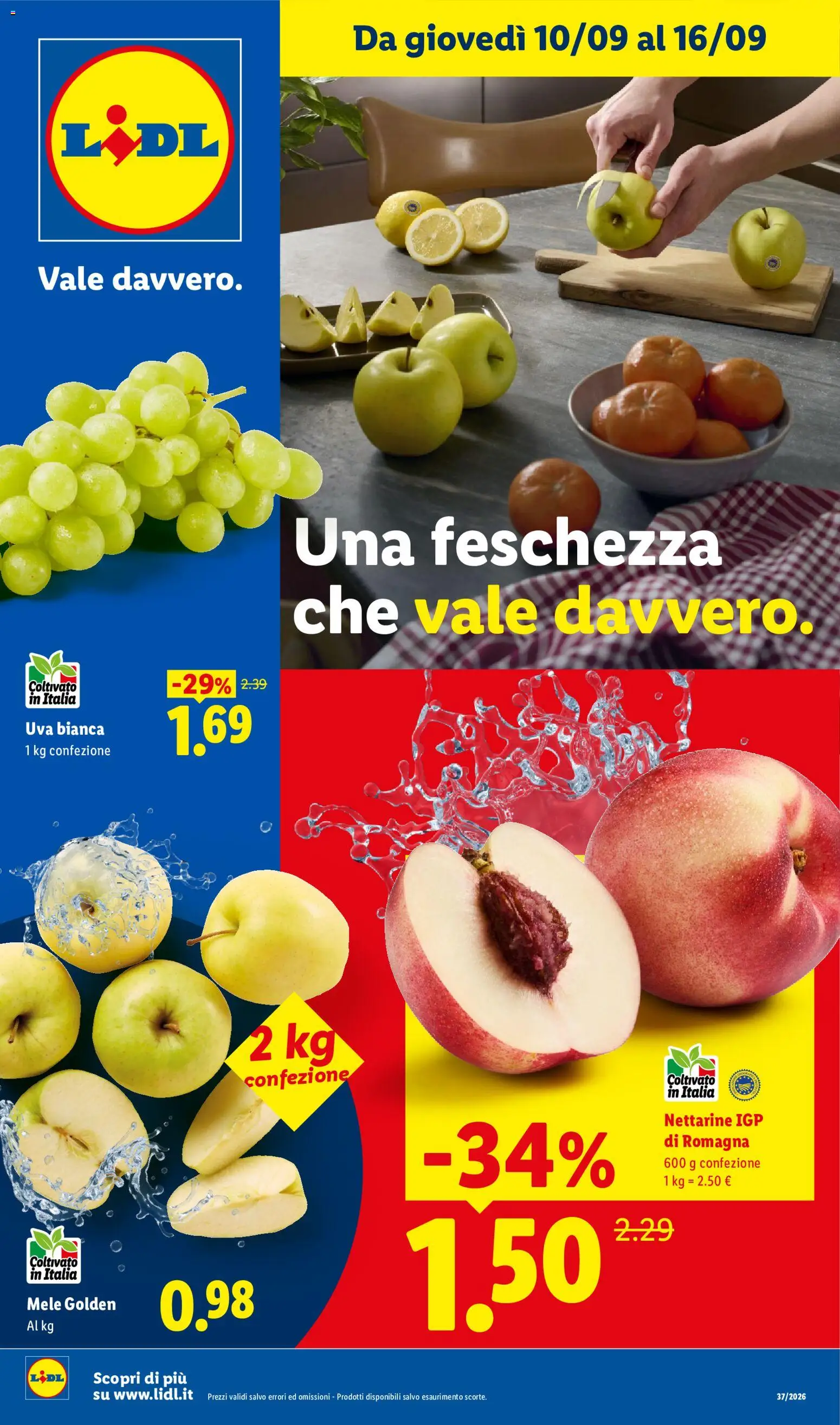 Volantino Lidl del 10/09/2026 | Pagina: 1