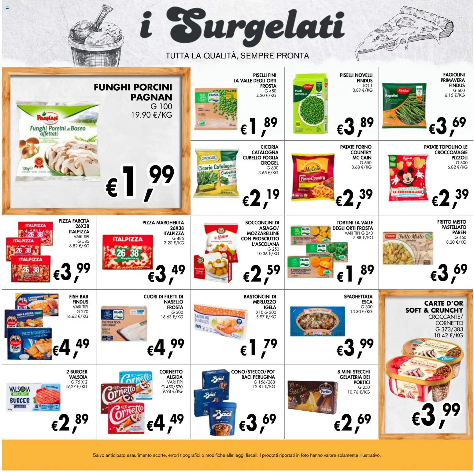 Volantino Coal del 22/10/2026 | Pagina: 11 | Prodotti: Pizza, Patate, Pesca, Fagiolini