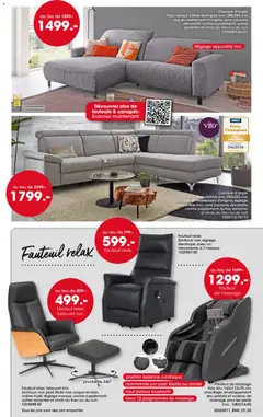 Möbel Martin - Prévisualisation de Möbel Martin salon du meuble de rembourré chez Möbel Martin valide à partir de 11/09/2026 | Page: 3 | Produits: Fauteuil de massage, Rouleau, Canapé, Canapés