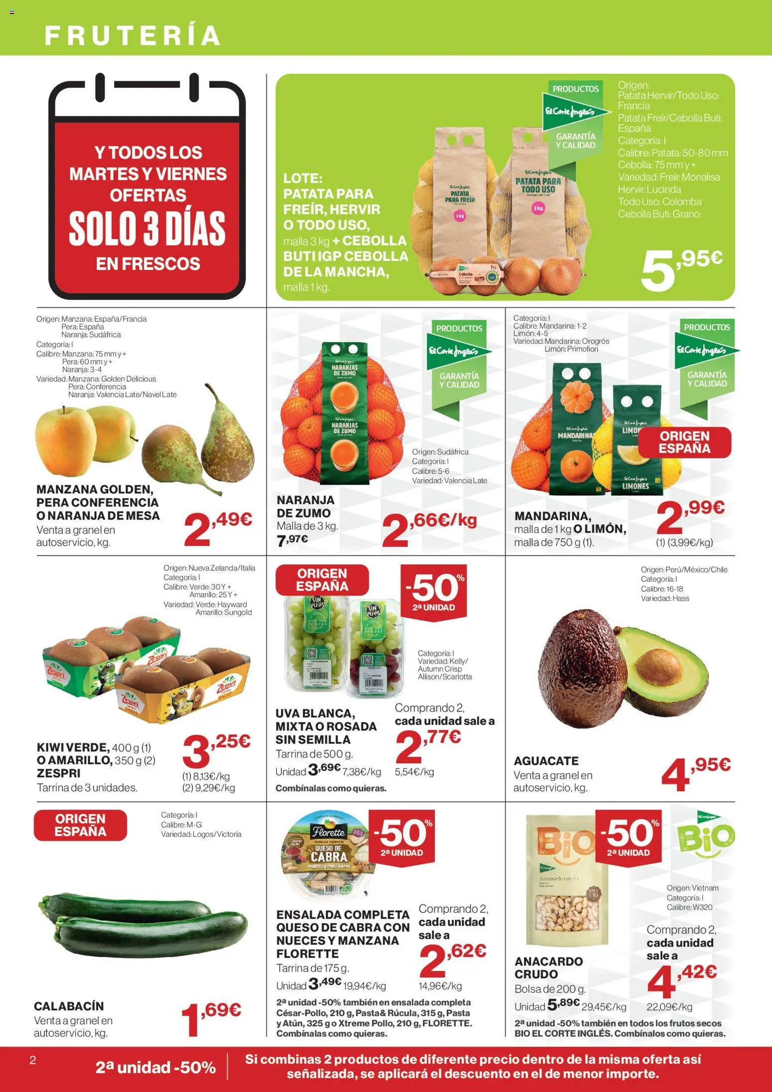 Supercor folleto │ válido desde el 15/10/2026 | Página: 2 | Productos: Limón, Cebolla, Queso de cabra, Mesa