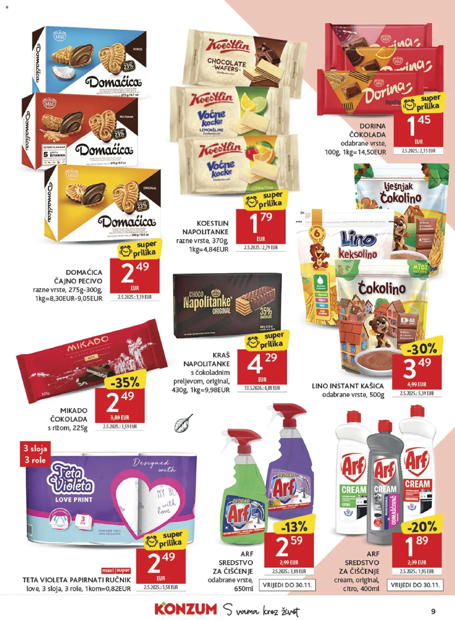 Konzum katalog | vrijedi od 07.10.2026 | Stranica: 9