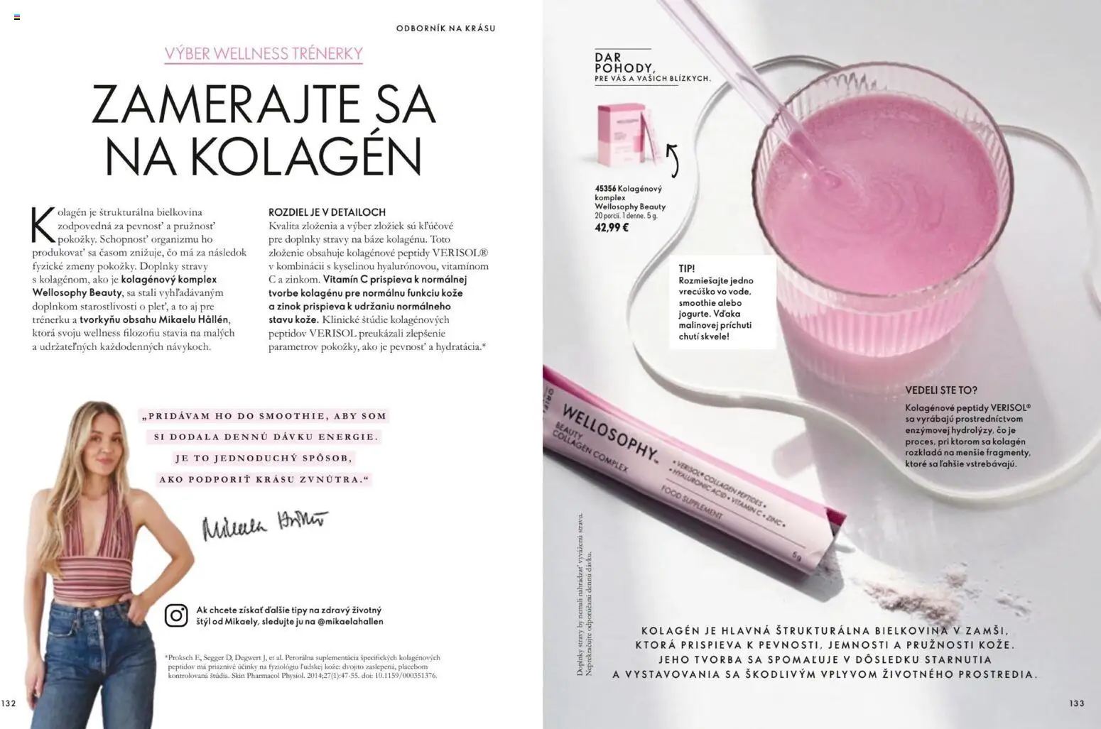 Nové Oriflame akcie – leták je platný od 11.11.2026 | Strana: 67 | Produkty: Kolagén, Smoothie