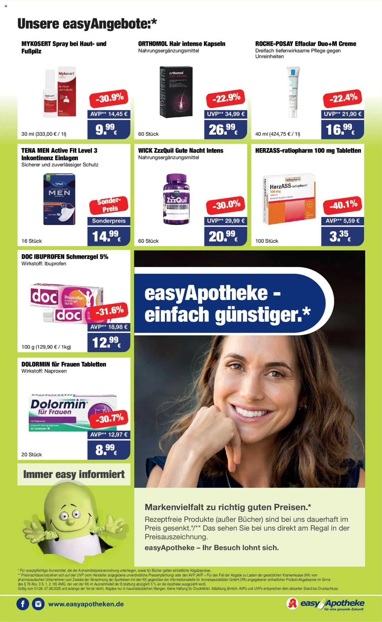 Easy Apotheke Prospekt – gültig ab 01.08.2026 | Seite: 4