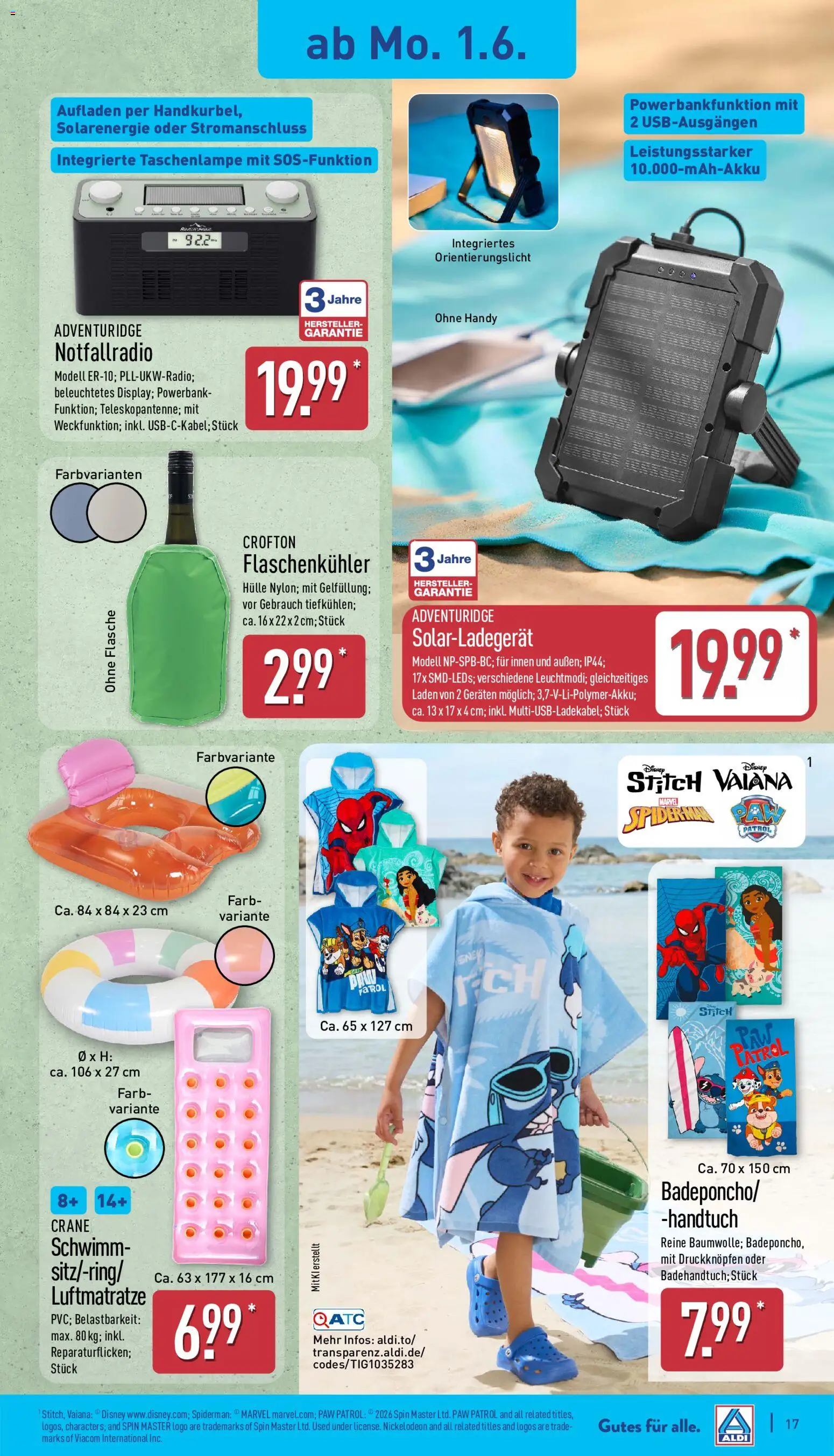 Aldi Prospekt – gültig ab 01.06.2026 | Seite: 17 | Produkte: Hülle, Powerbank