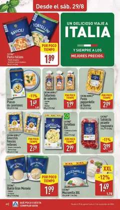 Vista previa CUCI, PLACAS, de canelones, 250 g (5.96 €/kg) válido desde el 24/08/2026 | Página: 28