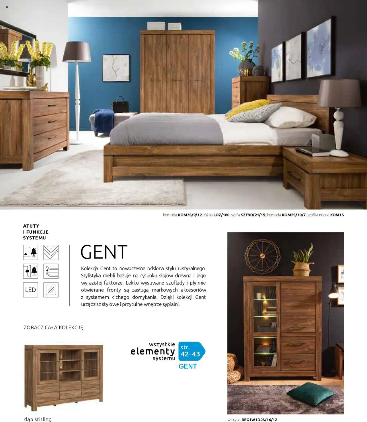 Black Red White Gazetka - Katalog rodzinnych wnętrz od 24.05.2024 | Strona: 86 | Produkty: Łóżko, Szafa, Komoda, Szafka nocna