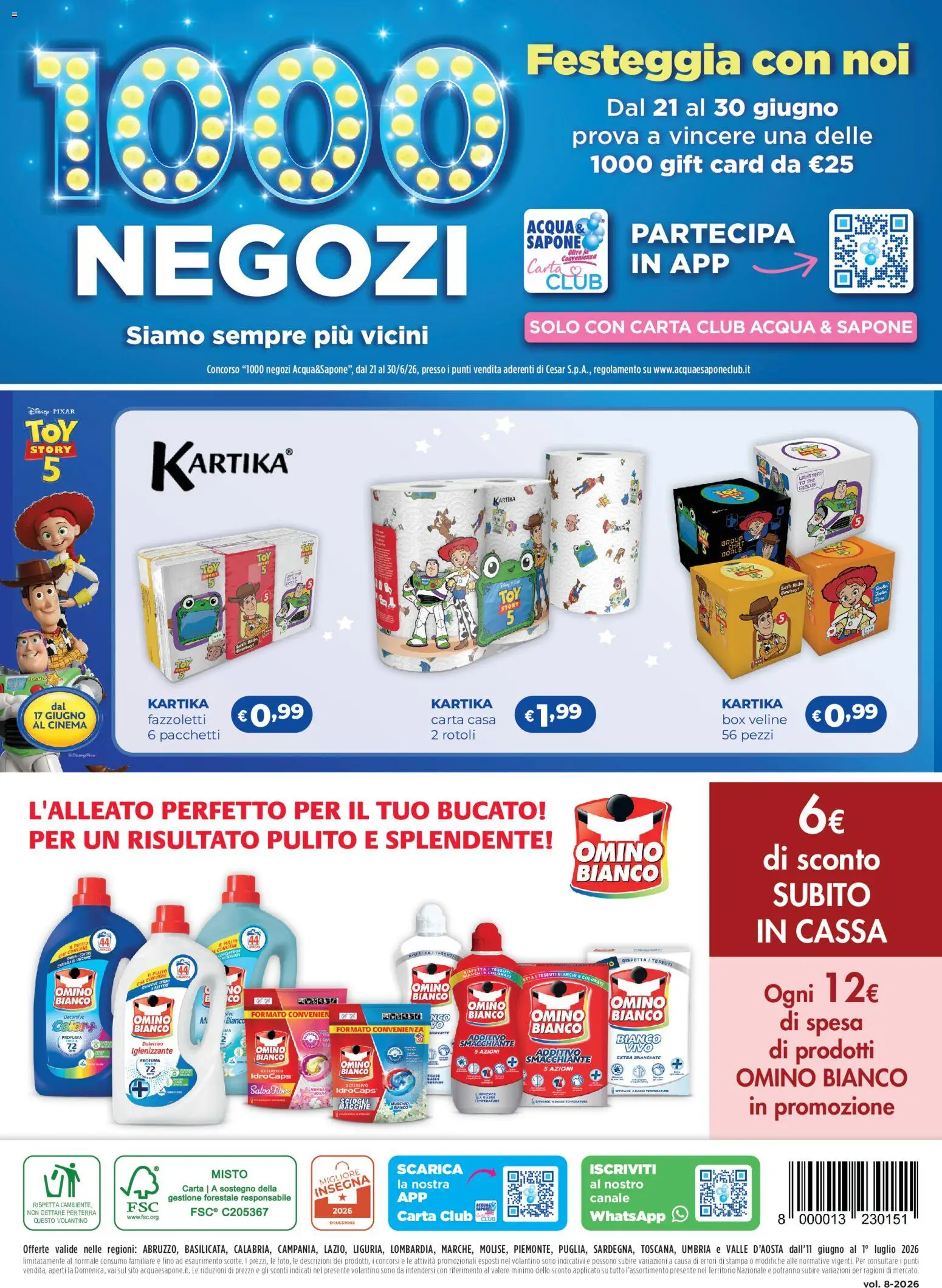 Volantino Acqua e Sapone del 11.06.2026 | Pagina: 18