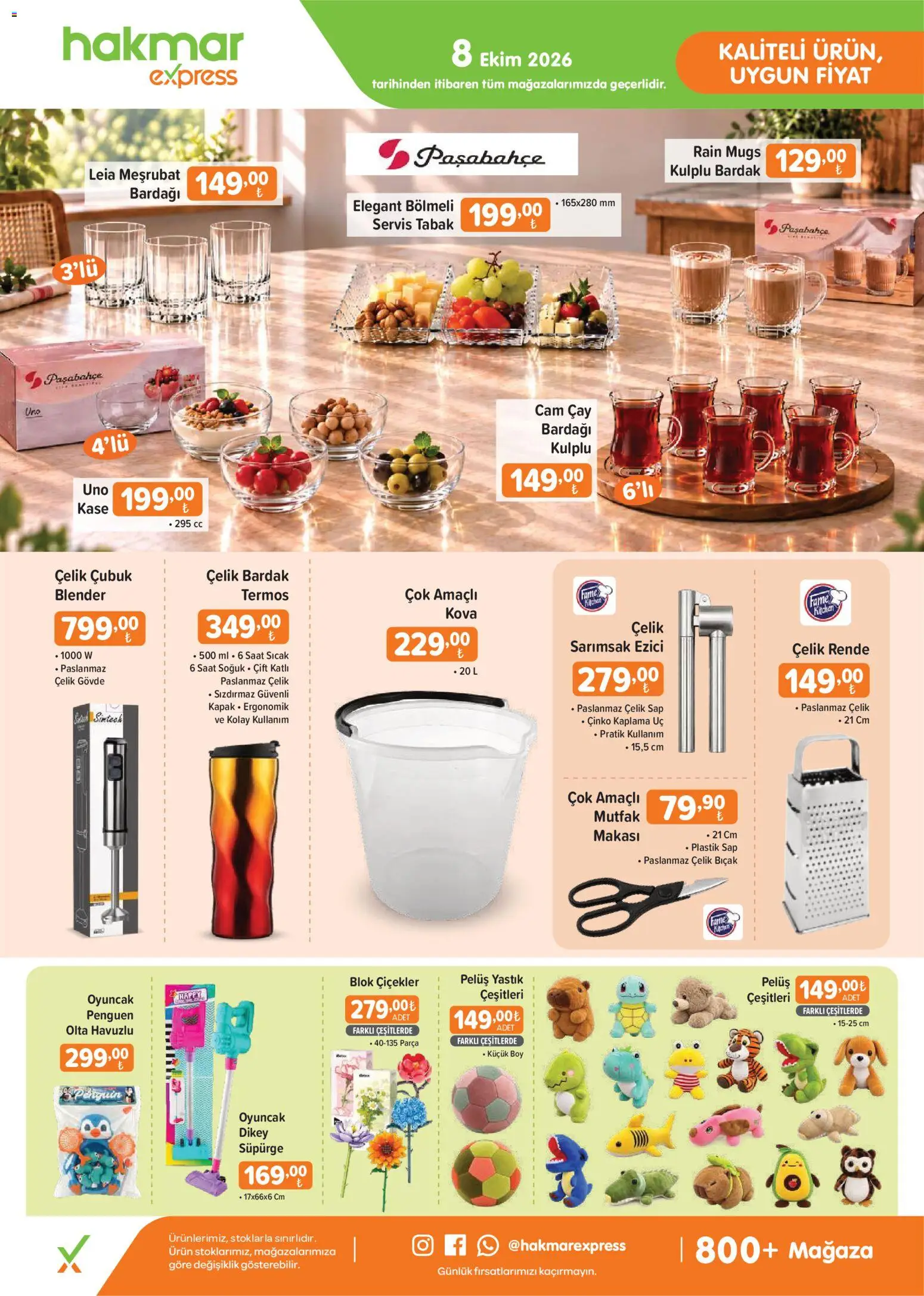 Hakmar Express Katalog - 08 Ekim 2026 tarihinden itibaren geçerlidir | Sayfa: 1 | Ürünler: Oyuncak, Kaşe, Sarımsak, Fare