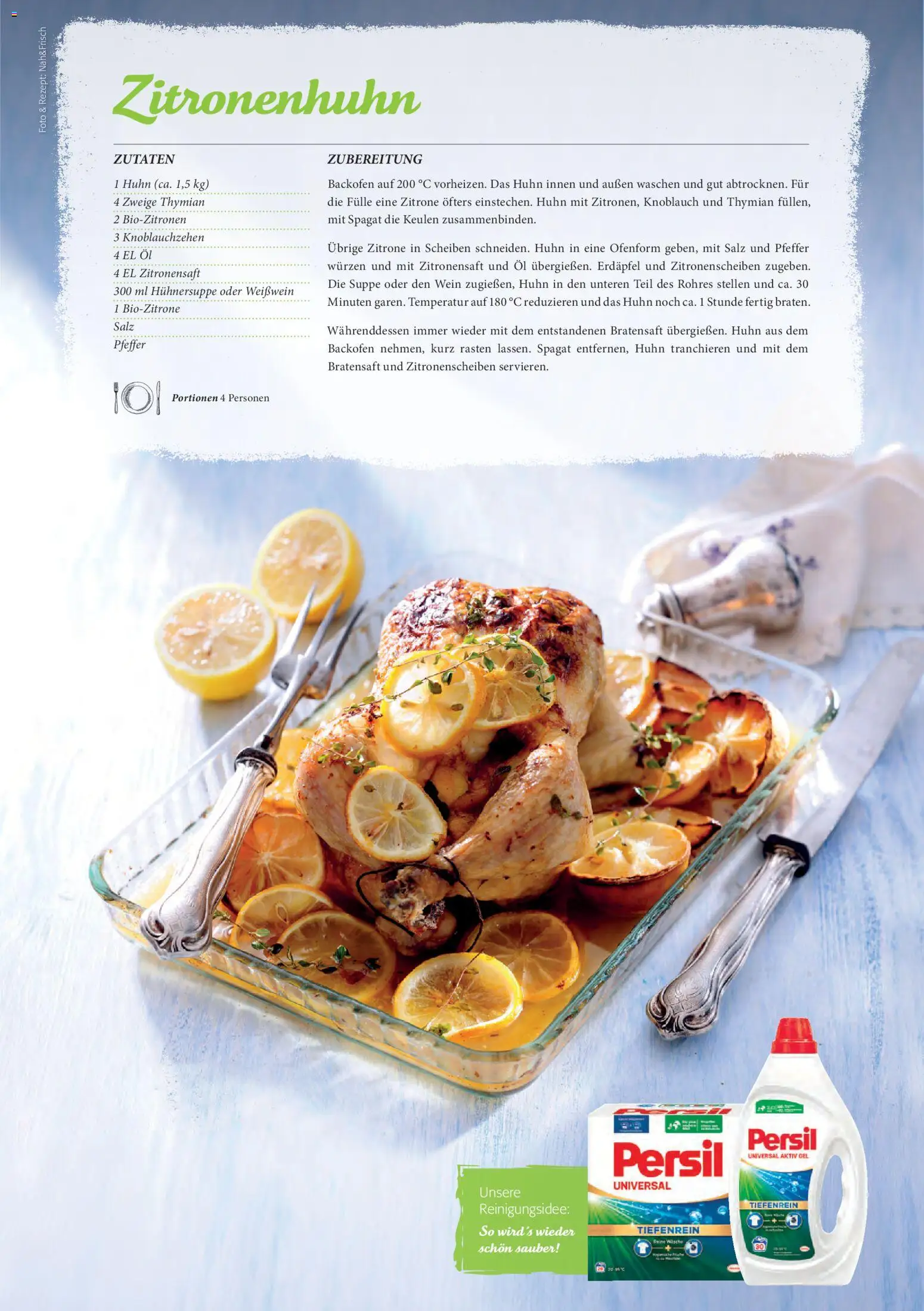 Nah und Frisch Magazin Kochideen gültig ab 01.07.2026 | Seite: 5 | Produkte: Pfeffer, Zitrone, Öl, Wein