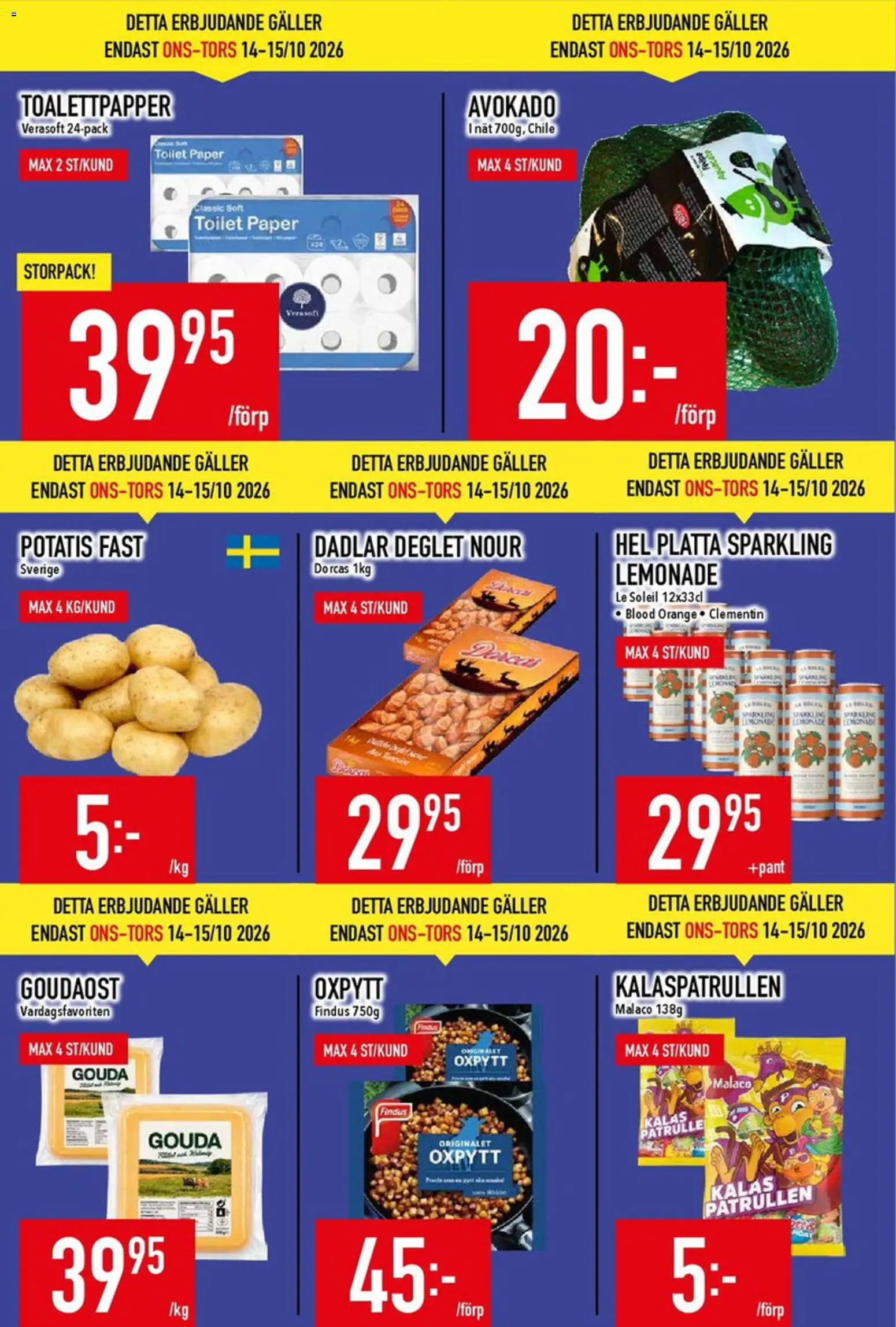 Matdax reklamblad aktuell från 12/10/2026 | Sida: 3