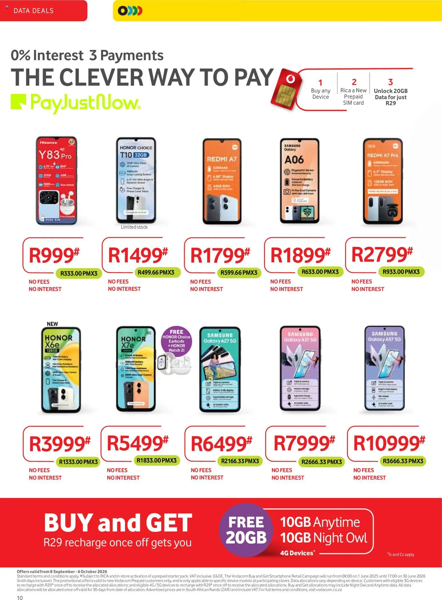 New Makro catalogue – valid from 08/09/2026 | Page: 10 | Products: Data, Smartphone, Watch, Earbuds