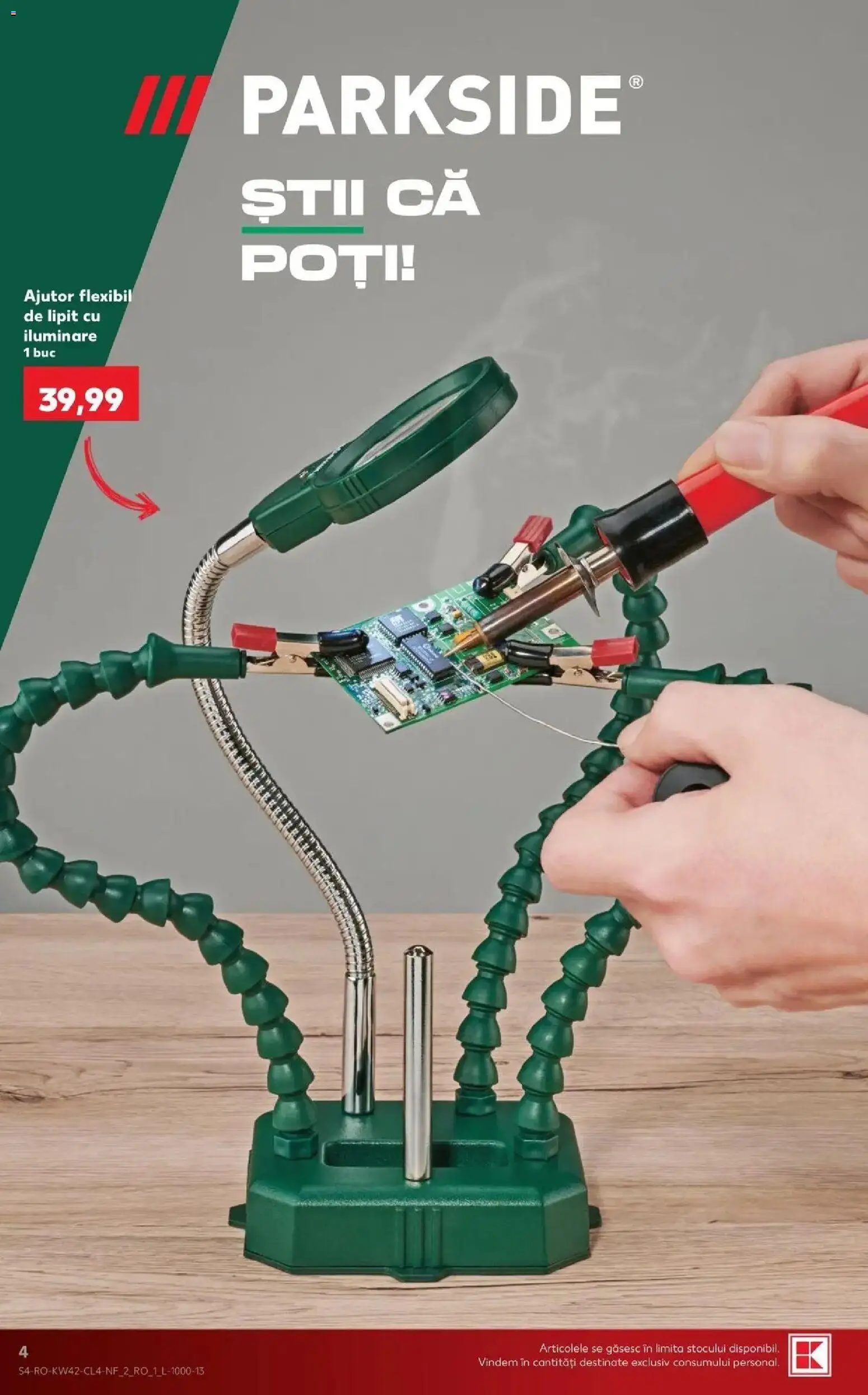 Kaufland Craiova 14.10.2026 - Revista si Oferta | Pagină: 4 | Produse: Parkside