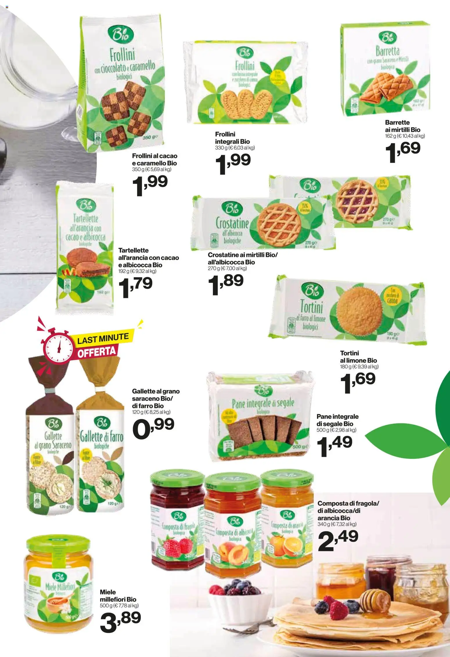 Volantino IN's del 15/07/2026 | Pagina: 3 | Prodotti: Cioccolato, Crostatine, Arancia, Miele