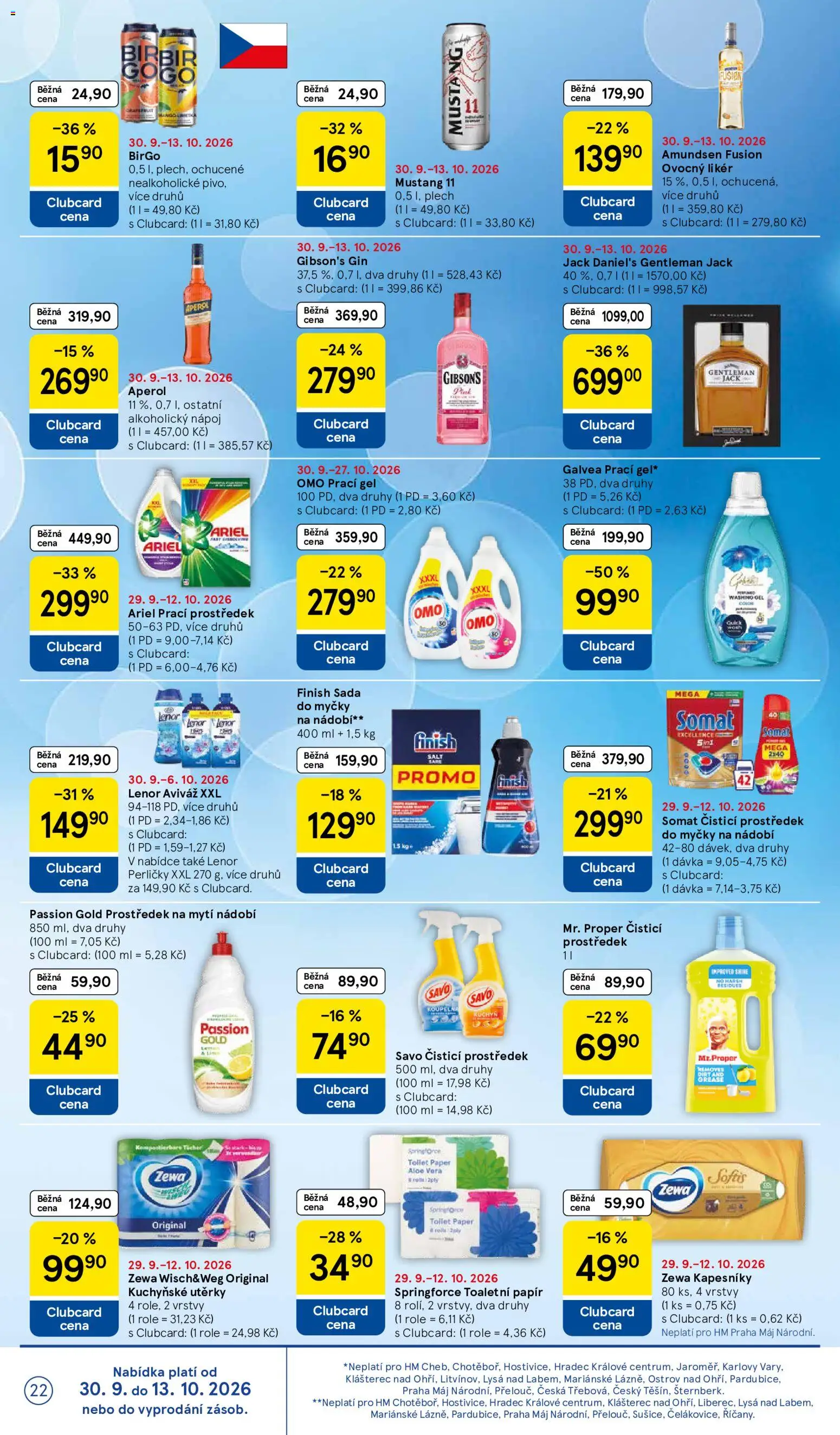 Tesco leták - Hypermarket od 30.09.2026 | Strana: 22