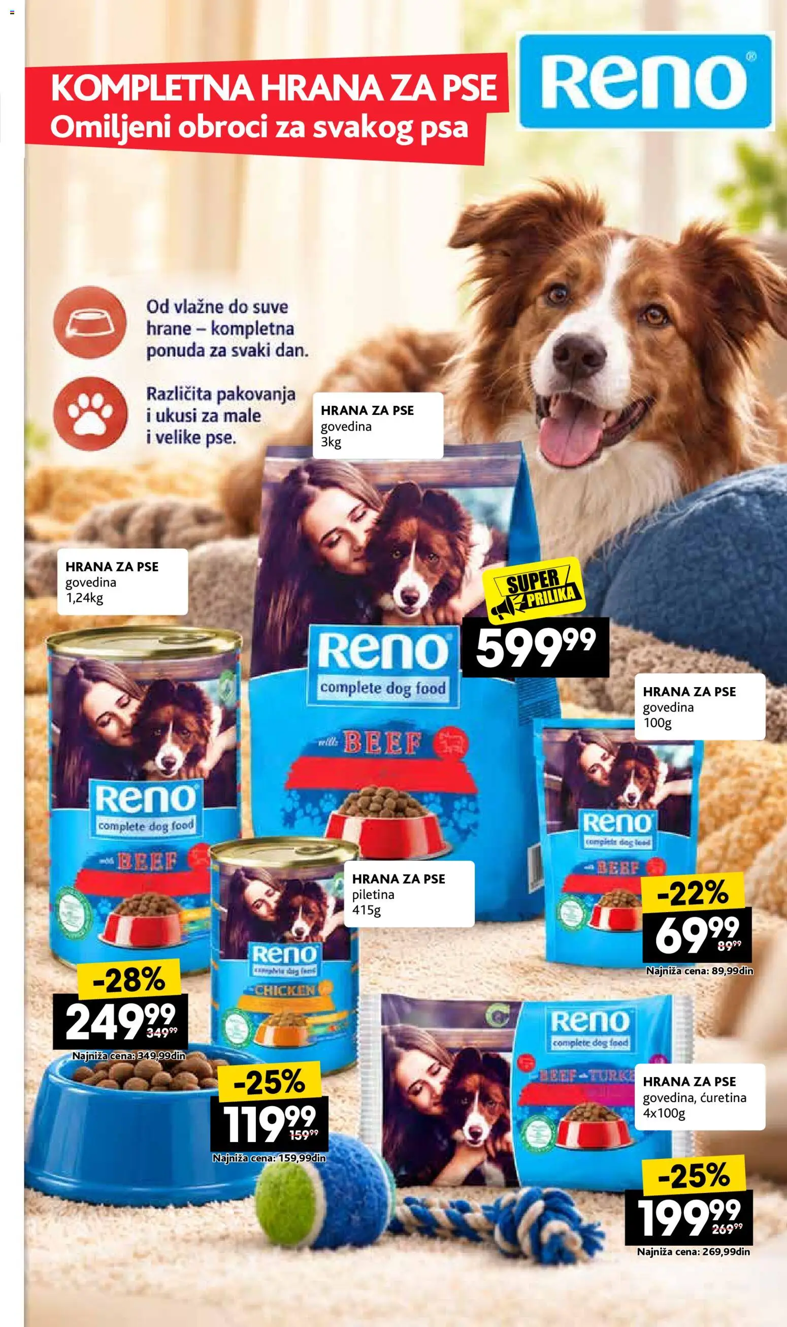 Idea katalog - važi od 28.09.2026 | Strana: 33 | Proizvode: Govedina, Hrana za pse, Piletina