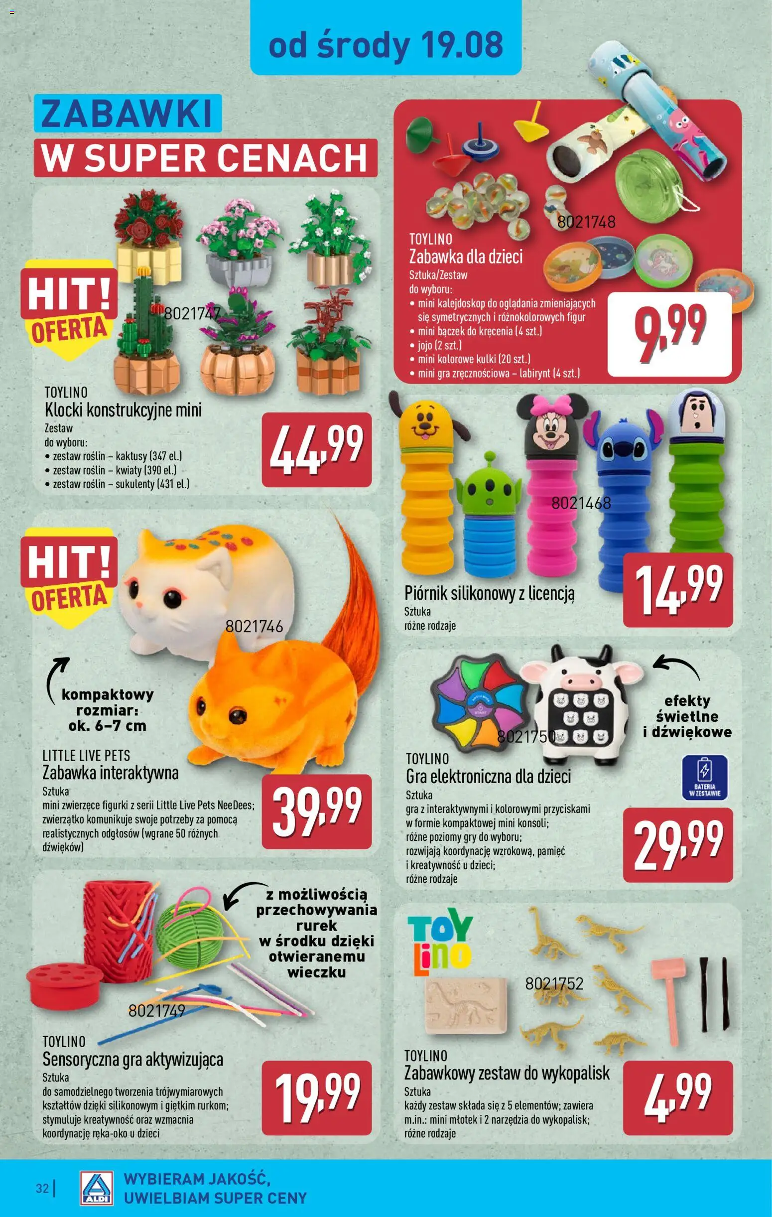 Aldi Polsko leták od 17.08.2026 | Strana: 32 | Produkty: Jojo