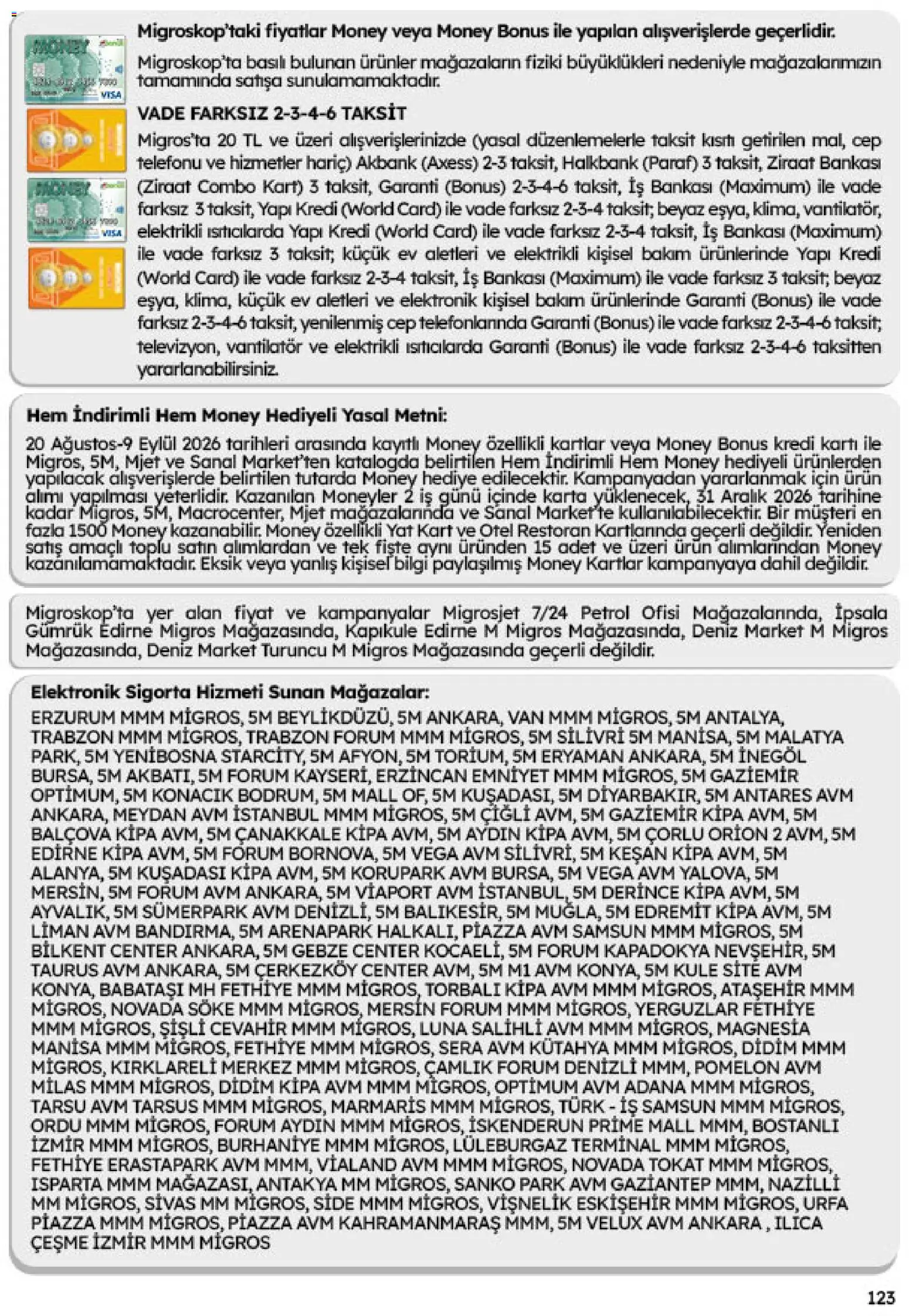 Migros Katalog - 5M Migroskop Dijital - 20 Ağustos 2026 tarihinden itibaren geçerlidir | Sayfa: 123 | Ürünler: Vantilatör