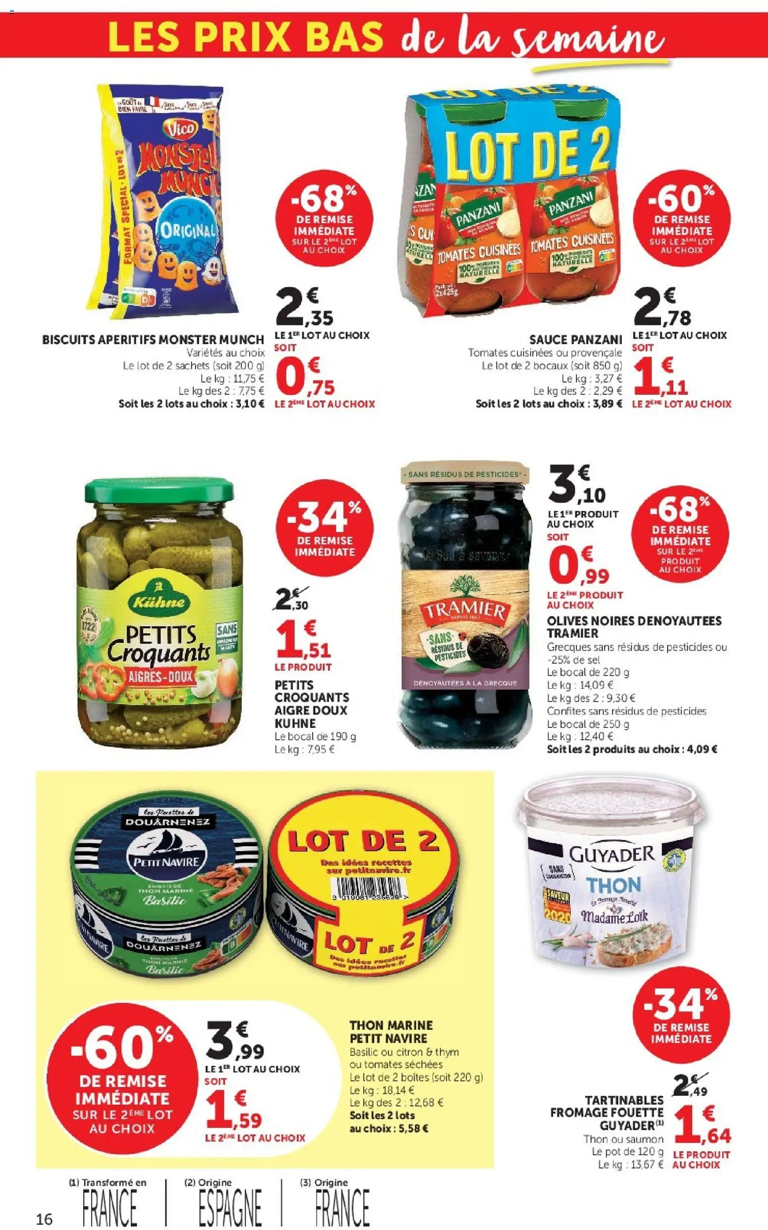 {H1} | Page: 16 | Produits: Citron, Tomates séchées, Thym, Tomates
