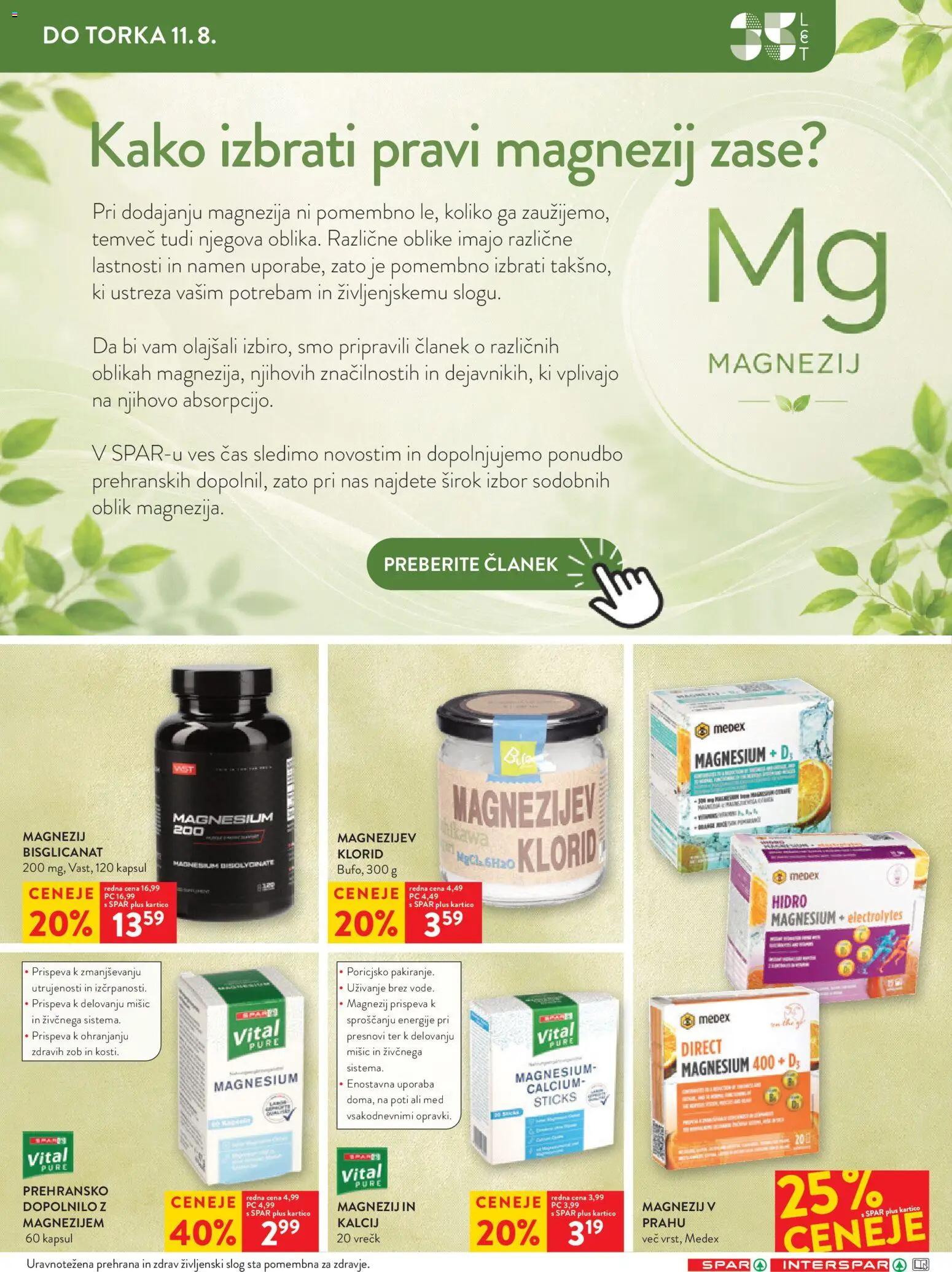 Novi Spar katalog ponudbe – veljaven od 05.08.2026 | Stran: 35