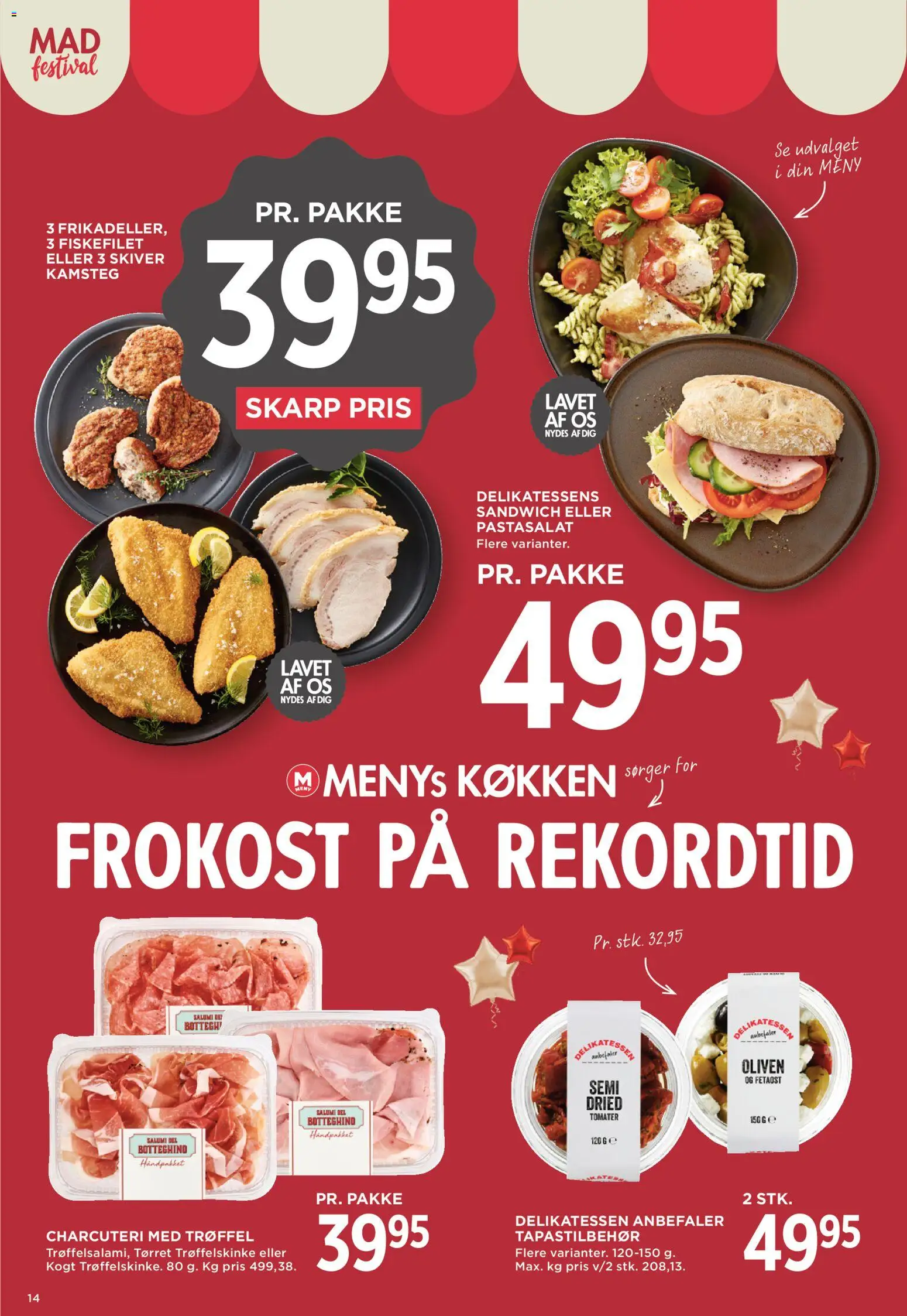 Meny tilbudsavis – gyldig fra 11/09/2026 | Side: 18 | Produkter: Tomater, Fetaost, Oliven