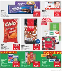 MILKA Čokolada, odabrane vrste 250g - 300g - Pregled kataloga iz trgovine Kaufland, vrijedi od 14.10.2026 | Stranica: 25
