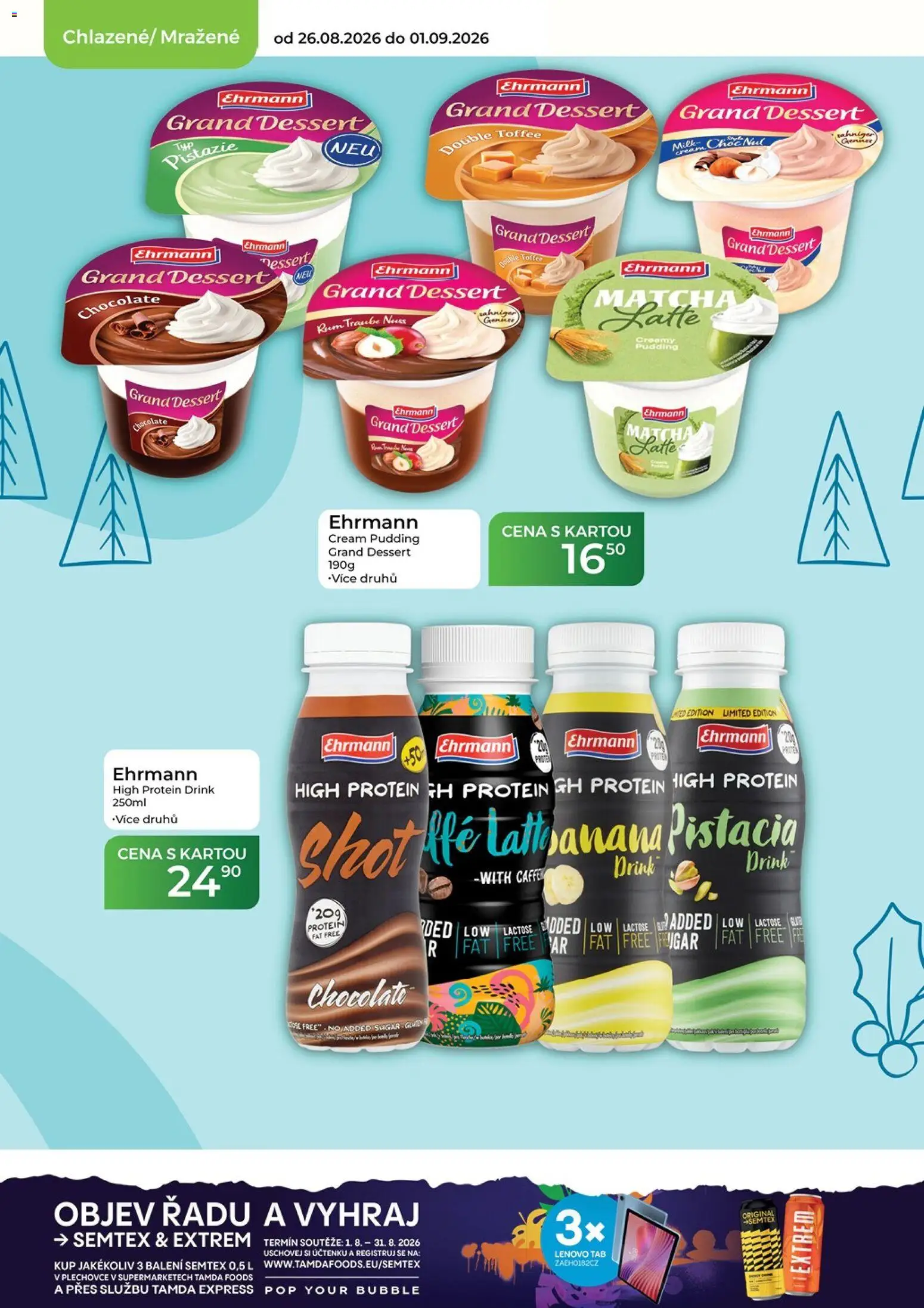 Tamda Foods leták od 26.08.2026 | Strana: 20 | Produkty: Med, Semtex, Protein drink, Protein